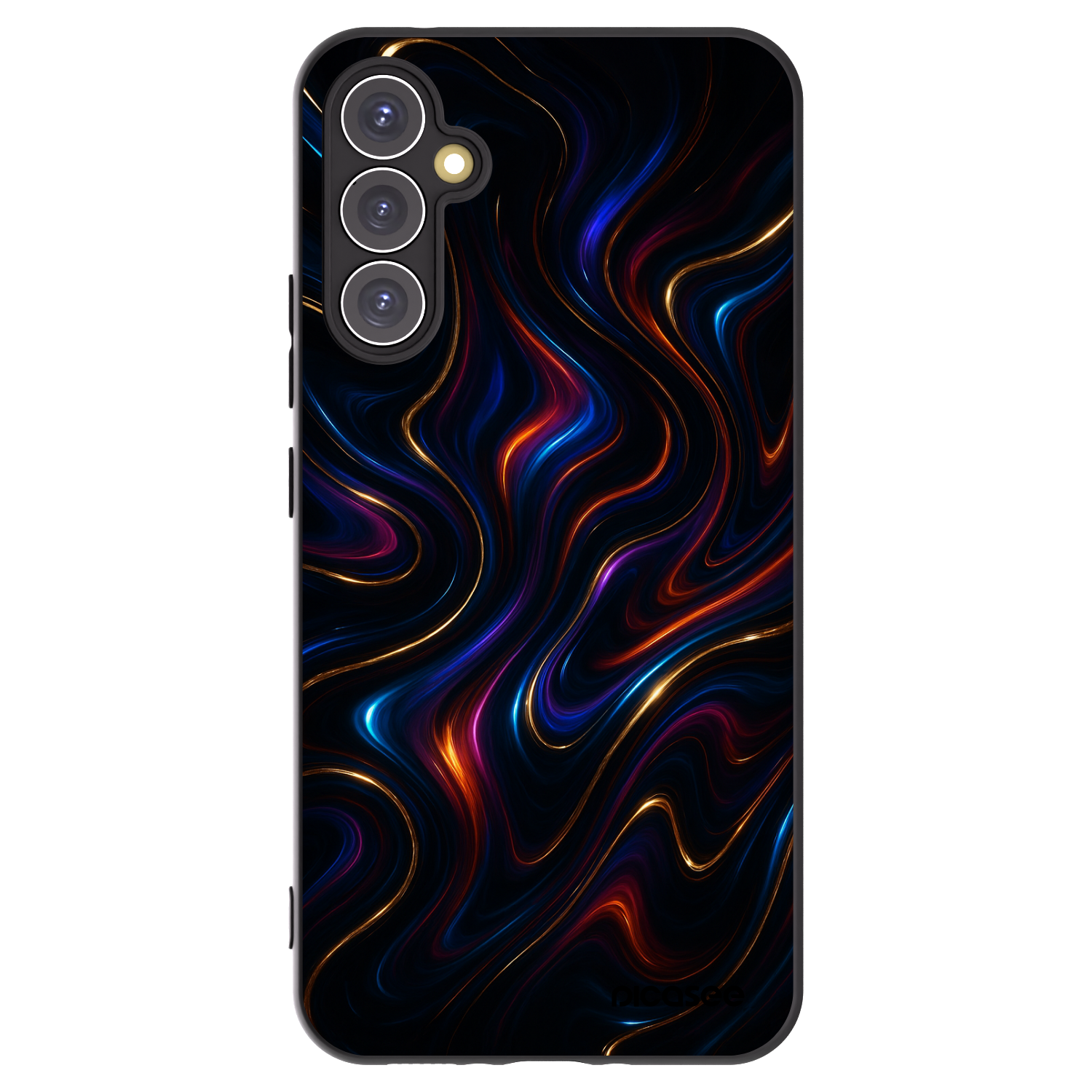 Picasee Samsung Galaxy A34 5G A346B Hülle - Schwarzes Silikon - Noir