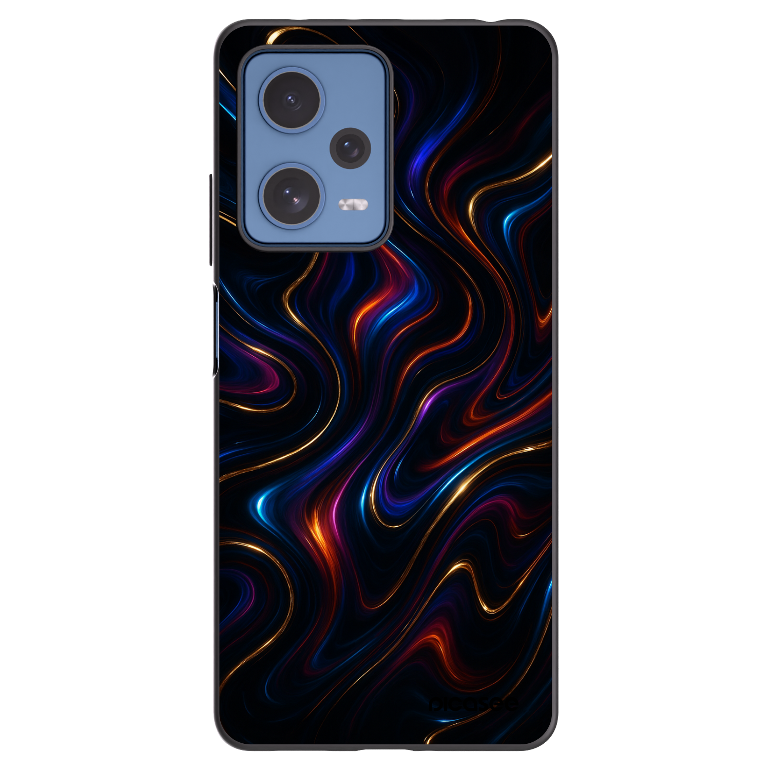 Picasee Xiaomi Redmi Note 12 Pro 5G Hülle - Schwarzes Silikon - Noir