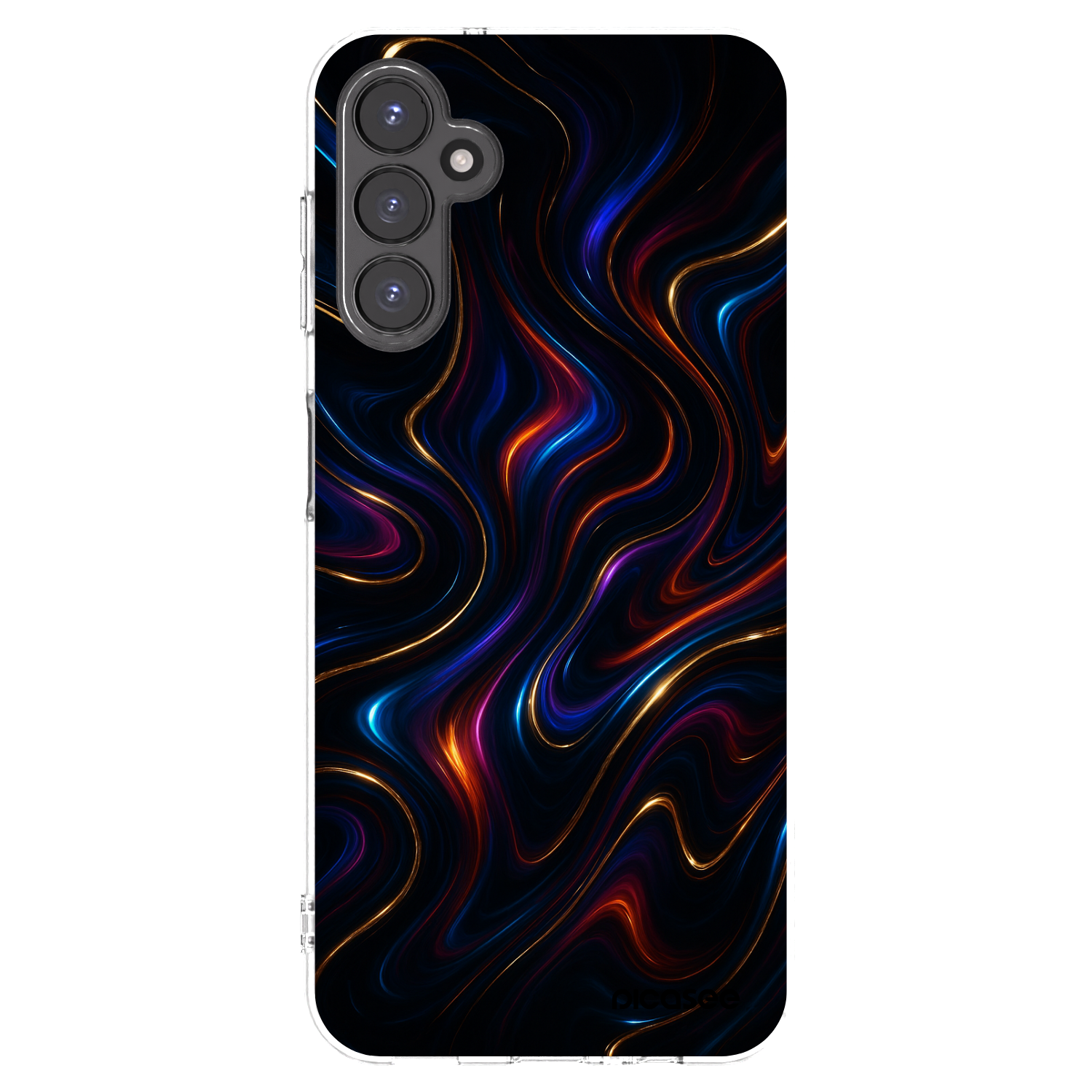 Picasee Samsung Galaxy A14 5G A146P Hülle - Transparentes Silikon - Noir