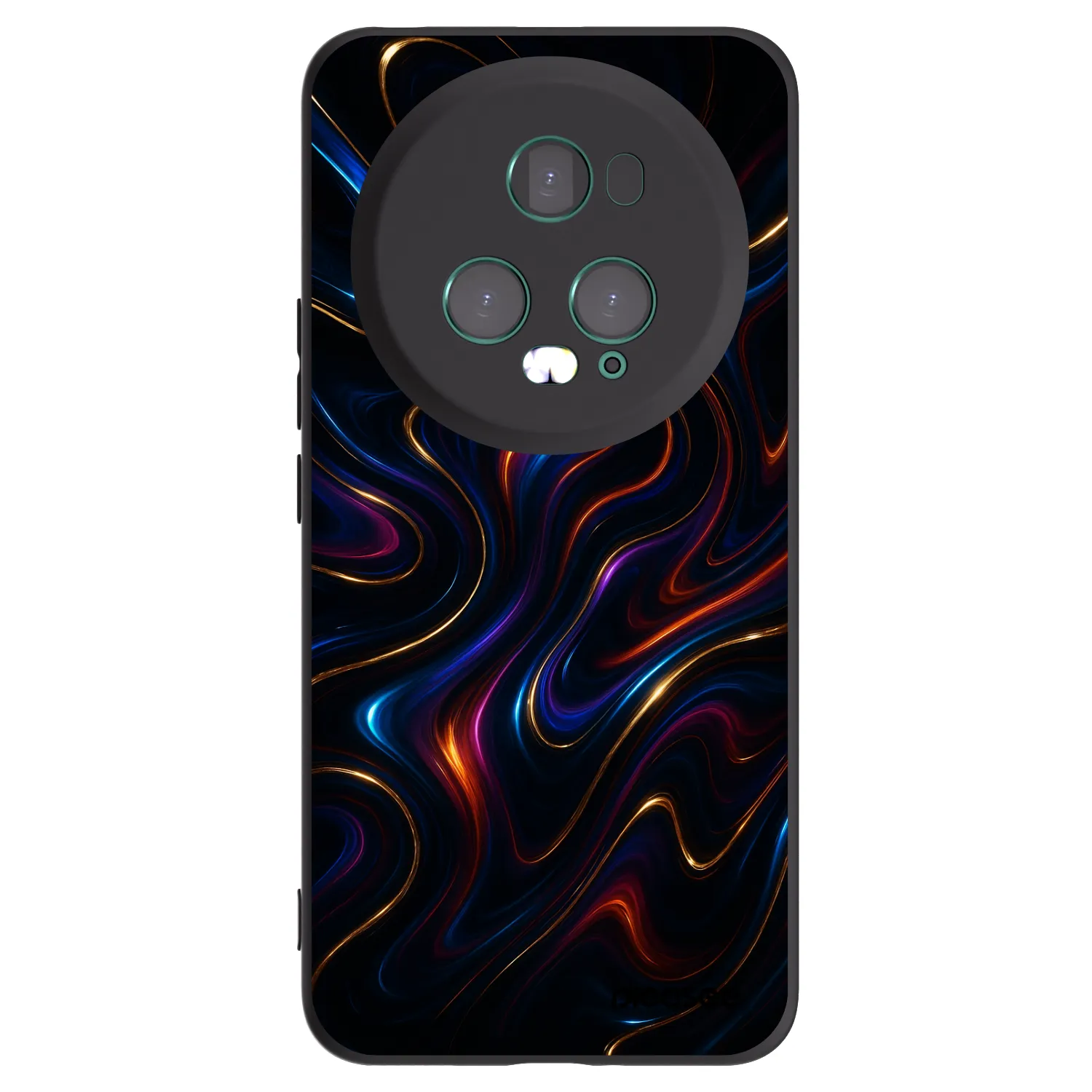 Picasee Honor Magic5 Pro Hülle - Schwarzes Silikon - Noir