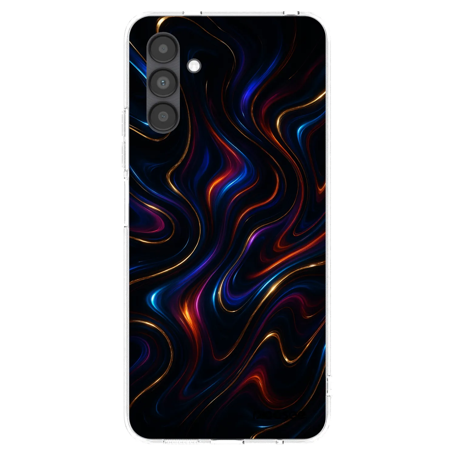 Picasee Samsung Galaxy A04s A047F Hülle - Transparentes Silikon - Noir