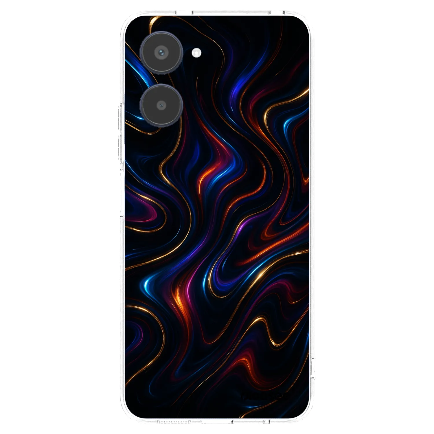 Picasee Realme 10 4G Hülle - Transparentes Silikon - Noir