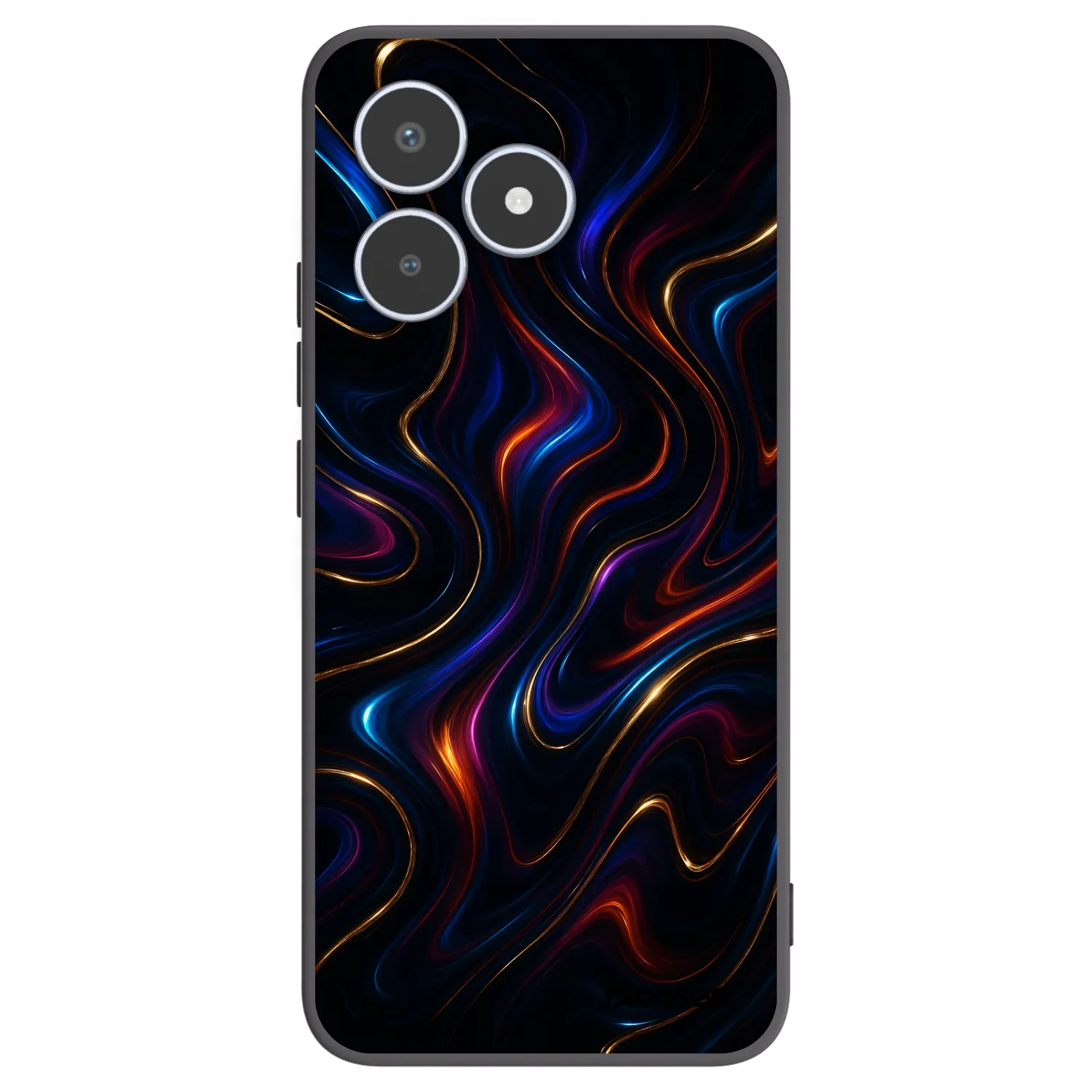 Picasee Realme C53 Hülle - Schwarzes Silikon - Noir