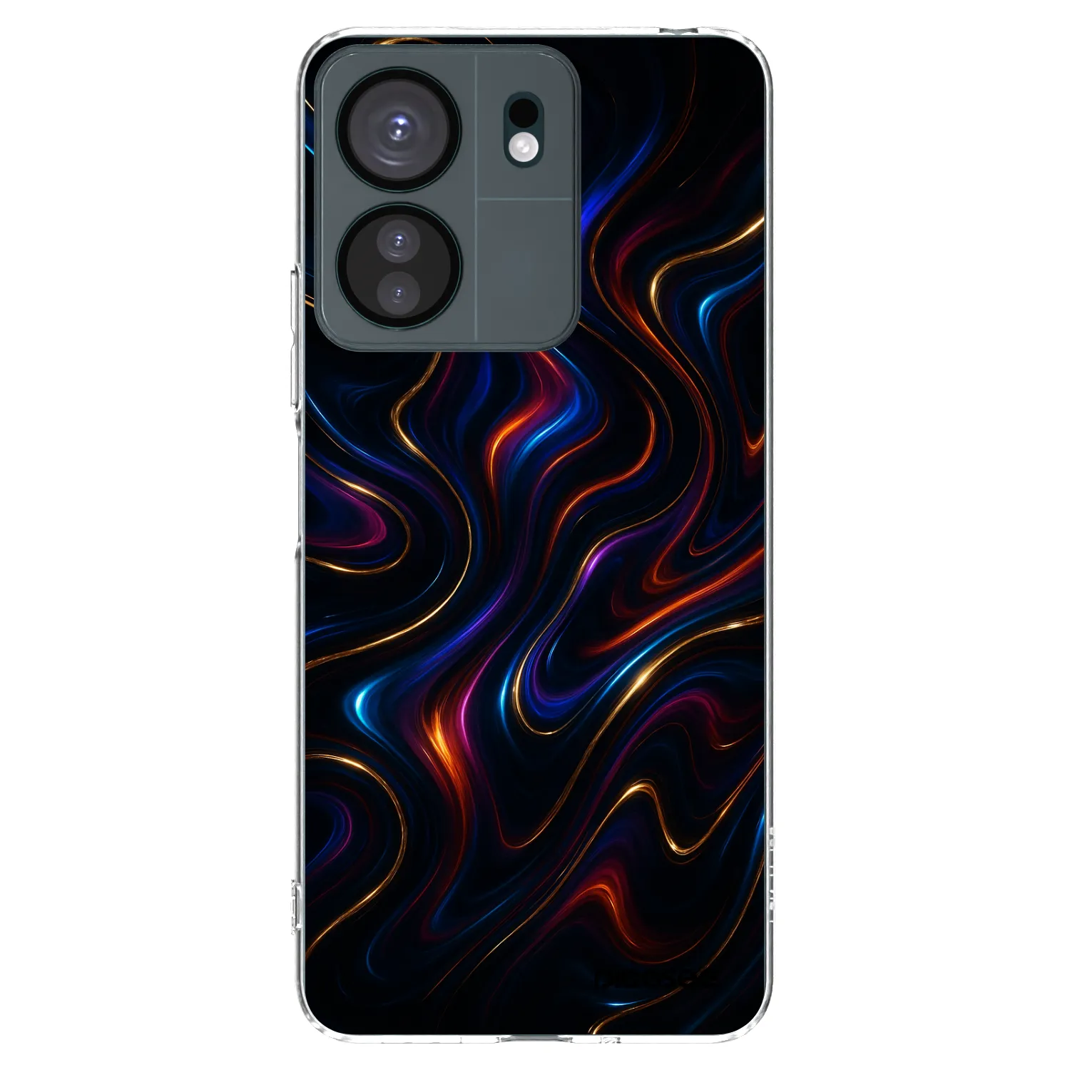 Picasee Xiaomi Redmi 13C 4G Hülle - Transparentes Silikon - Noir