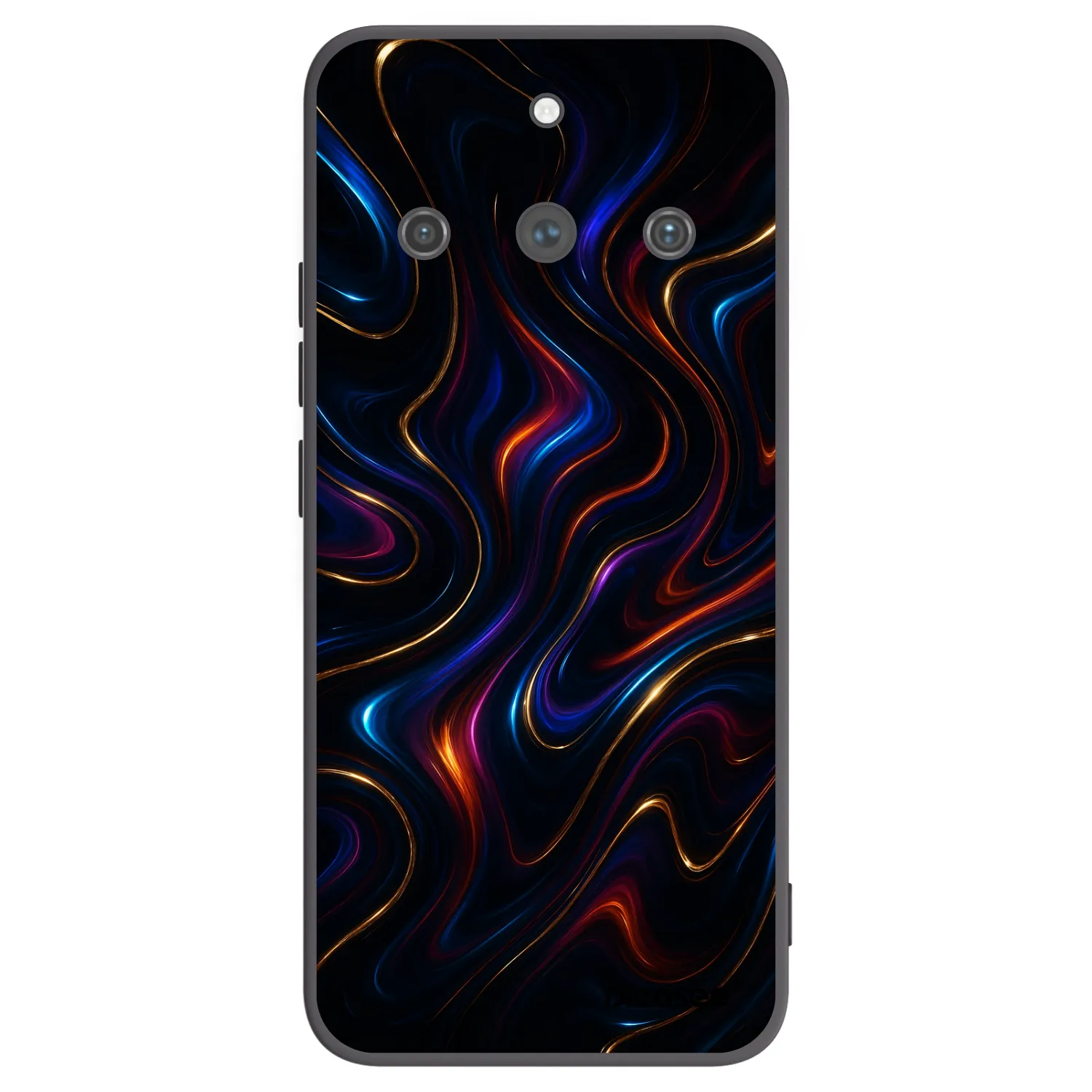 Picasee Realme 11 Pro+ Hülle - Schwarzes Silikon - Noir