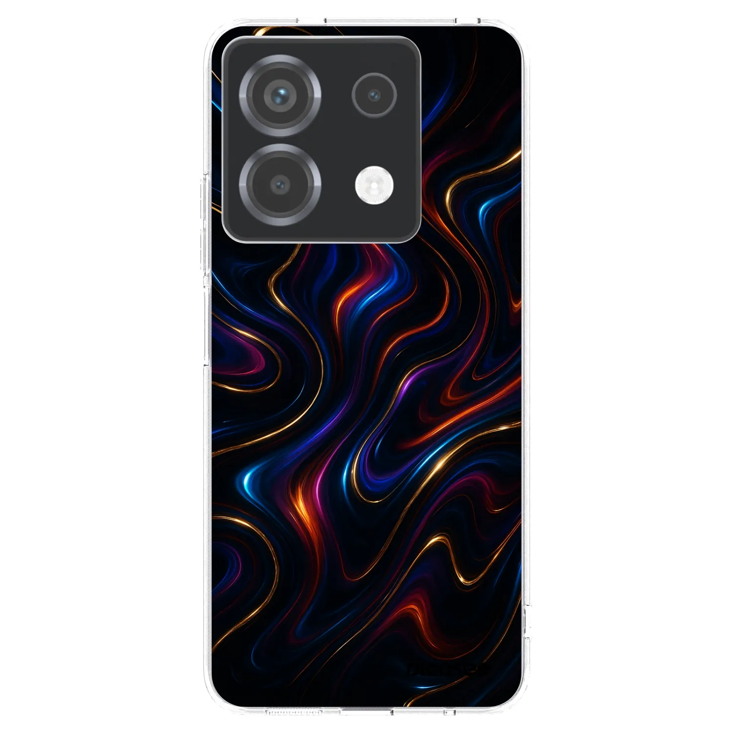 Picasee Xiaomi Poco X6 Hülle - Transparentes Silikon - Noir