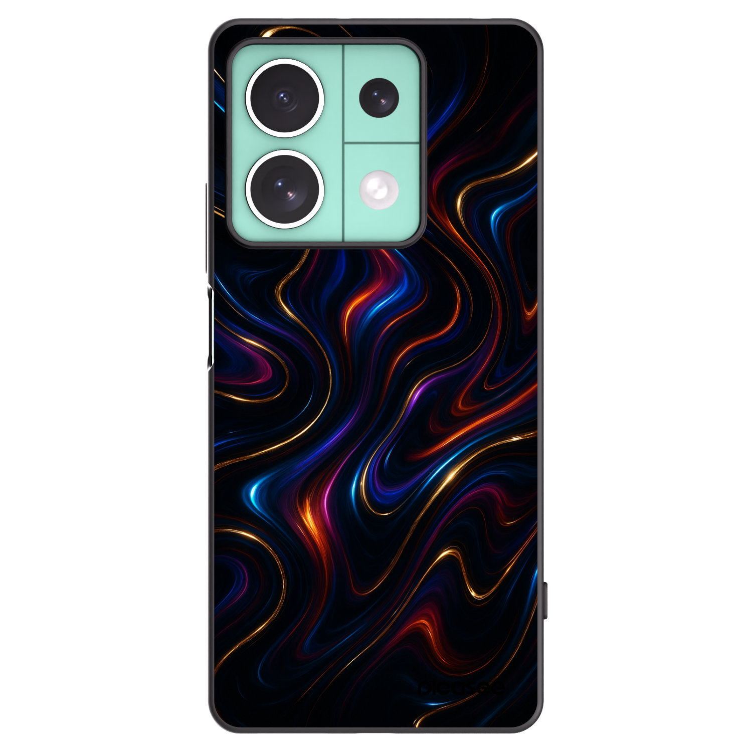Picasee Xiaomi Redmi Note 13 5G Hülle - Schwarzes Silikon - Noir