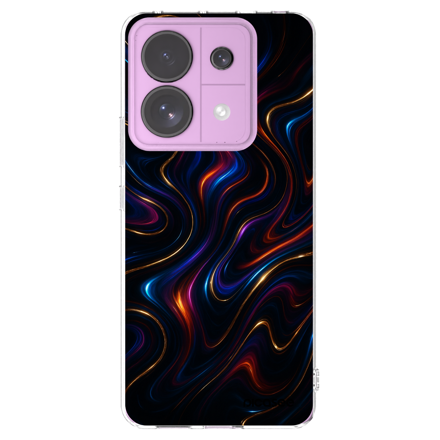 Picasee Xiaomi Redmi Note 13 Pro 5G Hülle - Transparentes Silikon - Noir