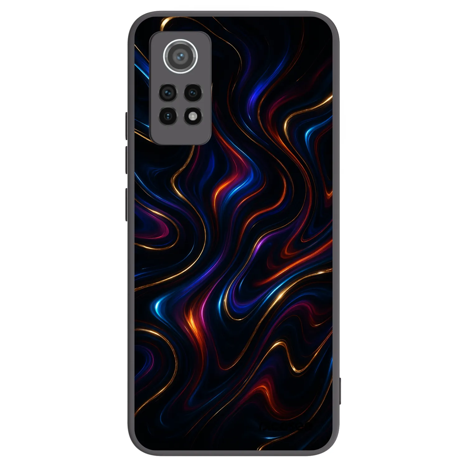 Picasee Xiaomi Redmi Note 12 Pro 4G Hülle - Schwarzes Silikon - Noir