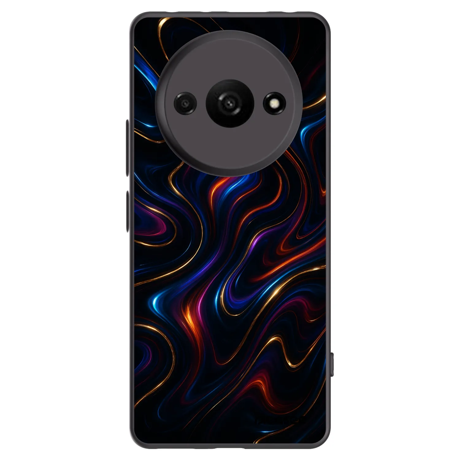 Picasee Xiaomi Redmi A3 Hülle - Schwarzes Silikon - Noir
