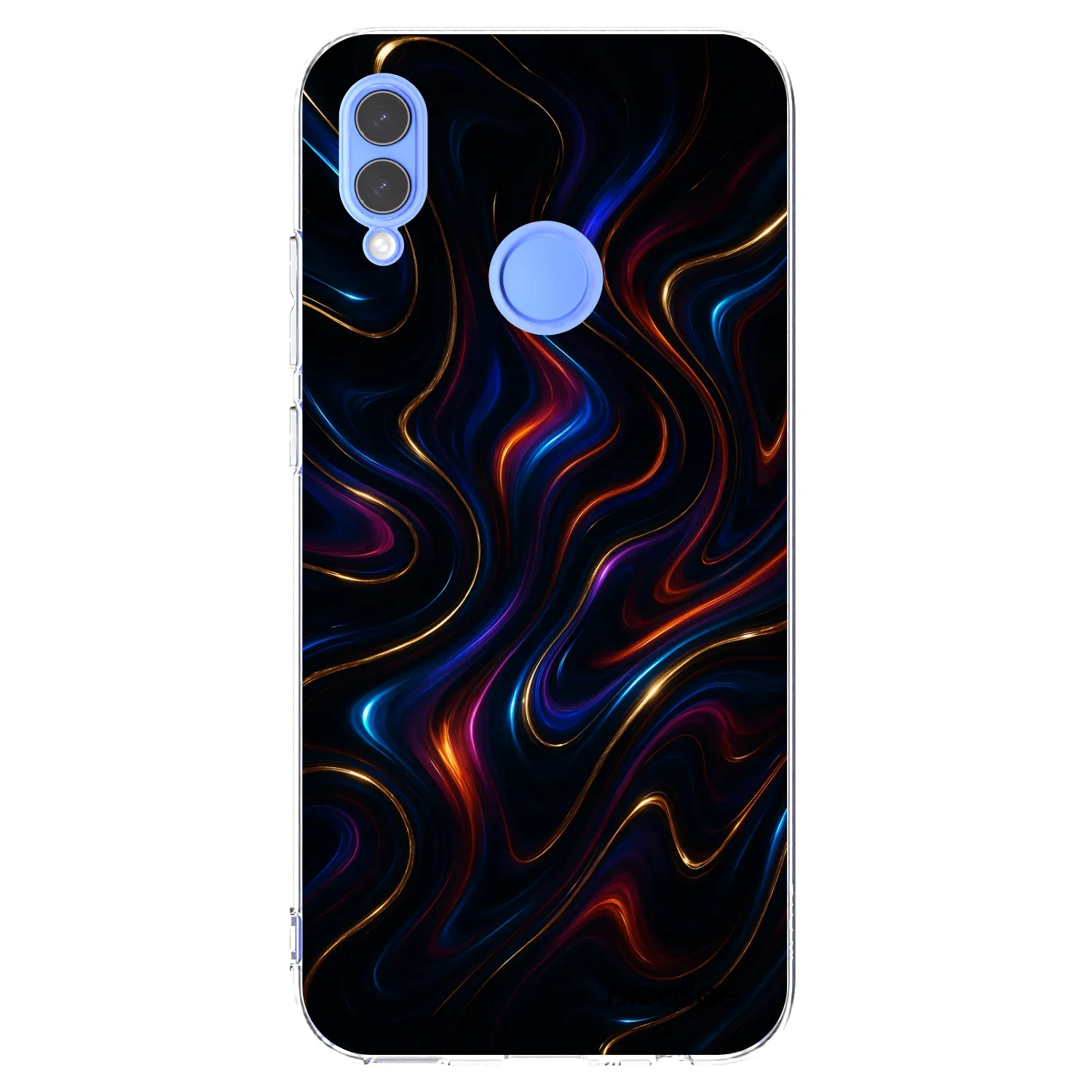Picasee Honor 10 Lite Hülle - Transparentes Silikon - Noir