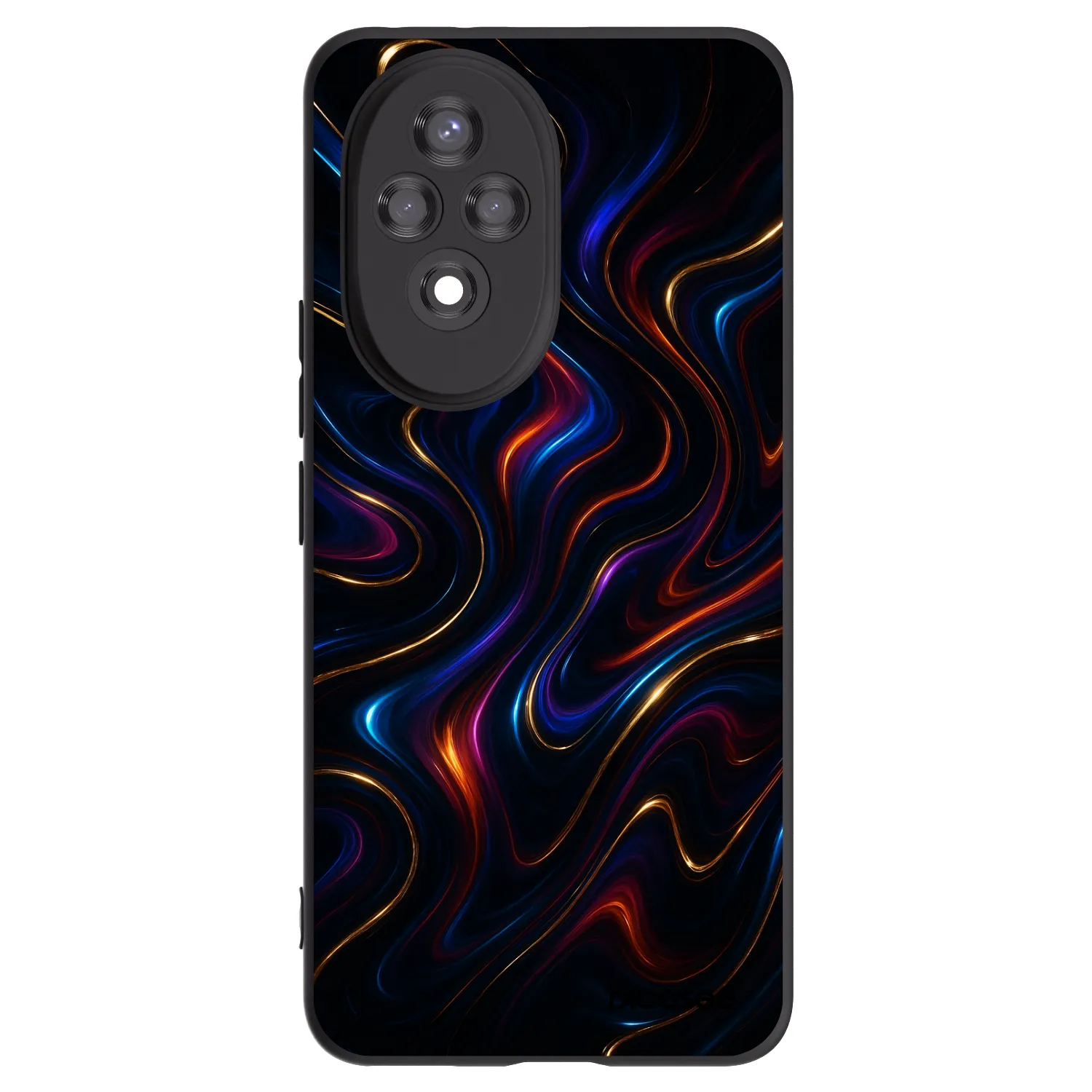 Picasee Honor 200 Pro 5G Hülle - Schwarzes Silikon - Noir