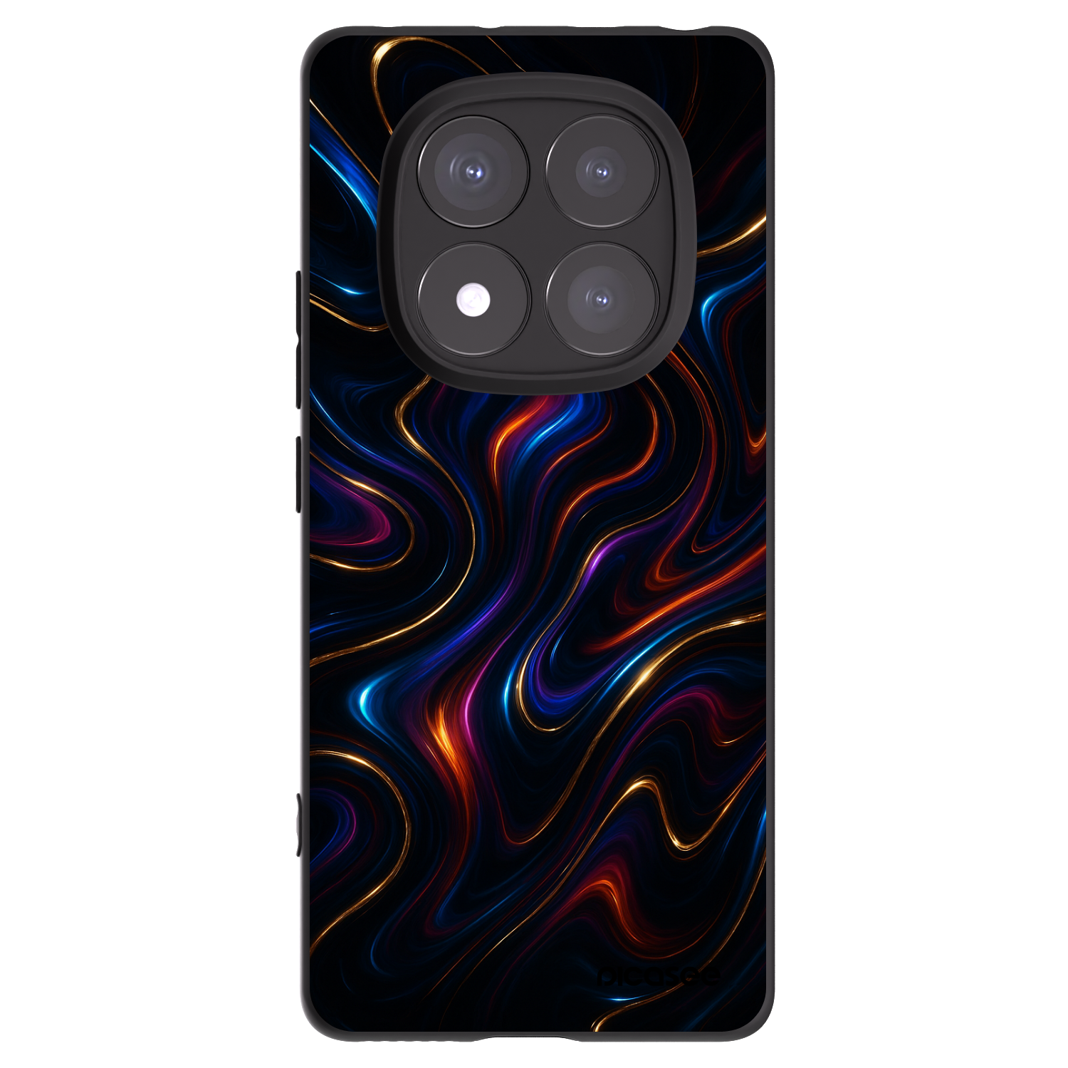Picasee Xiaomi Redmi Note 14 Pro 5G Hülle - Schwarzes Silikon - Noir