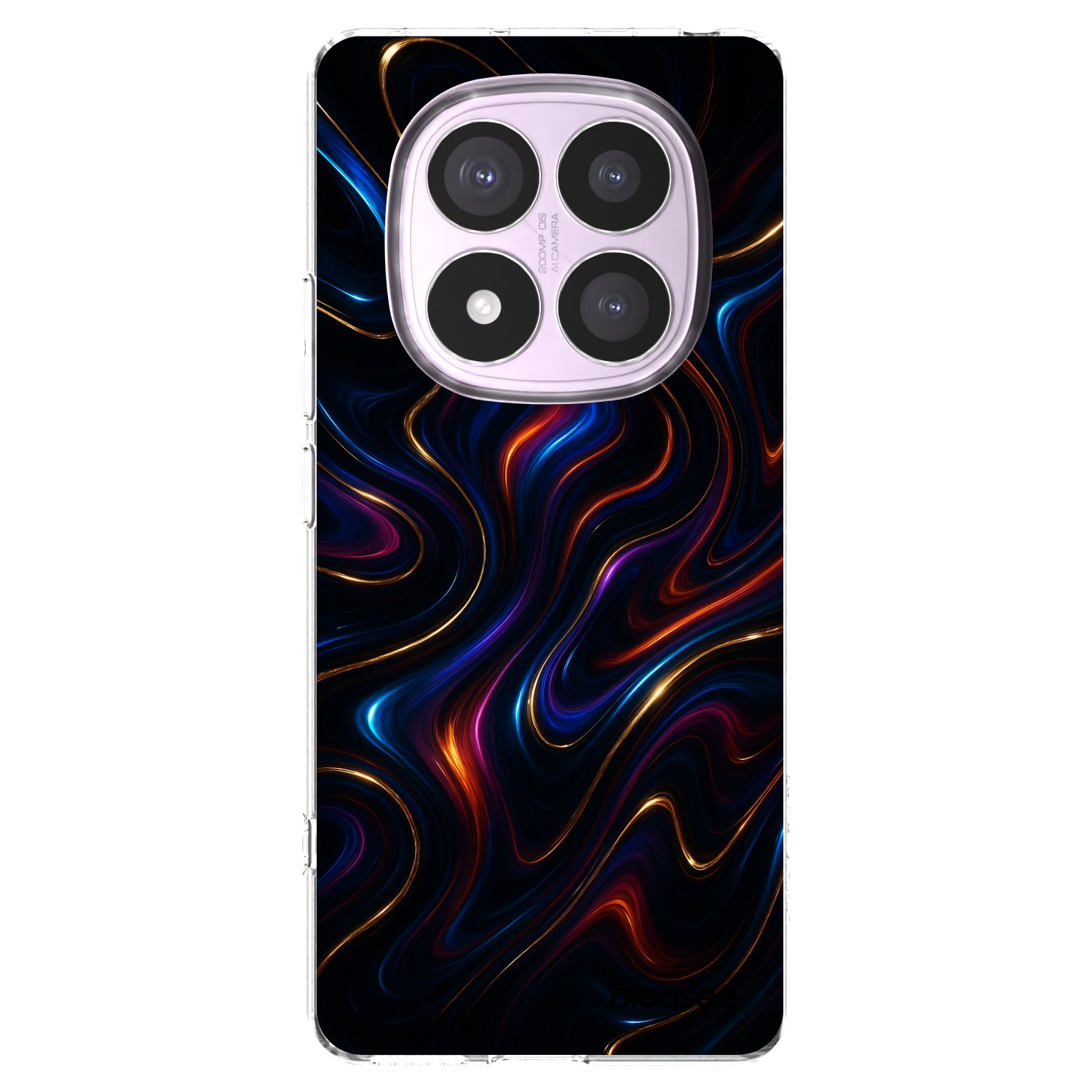 Picasee Xiaomi Redmi Note 14 Pro 5G Hülle - Transparentes Silikon - Noir