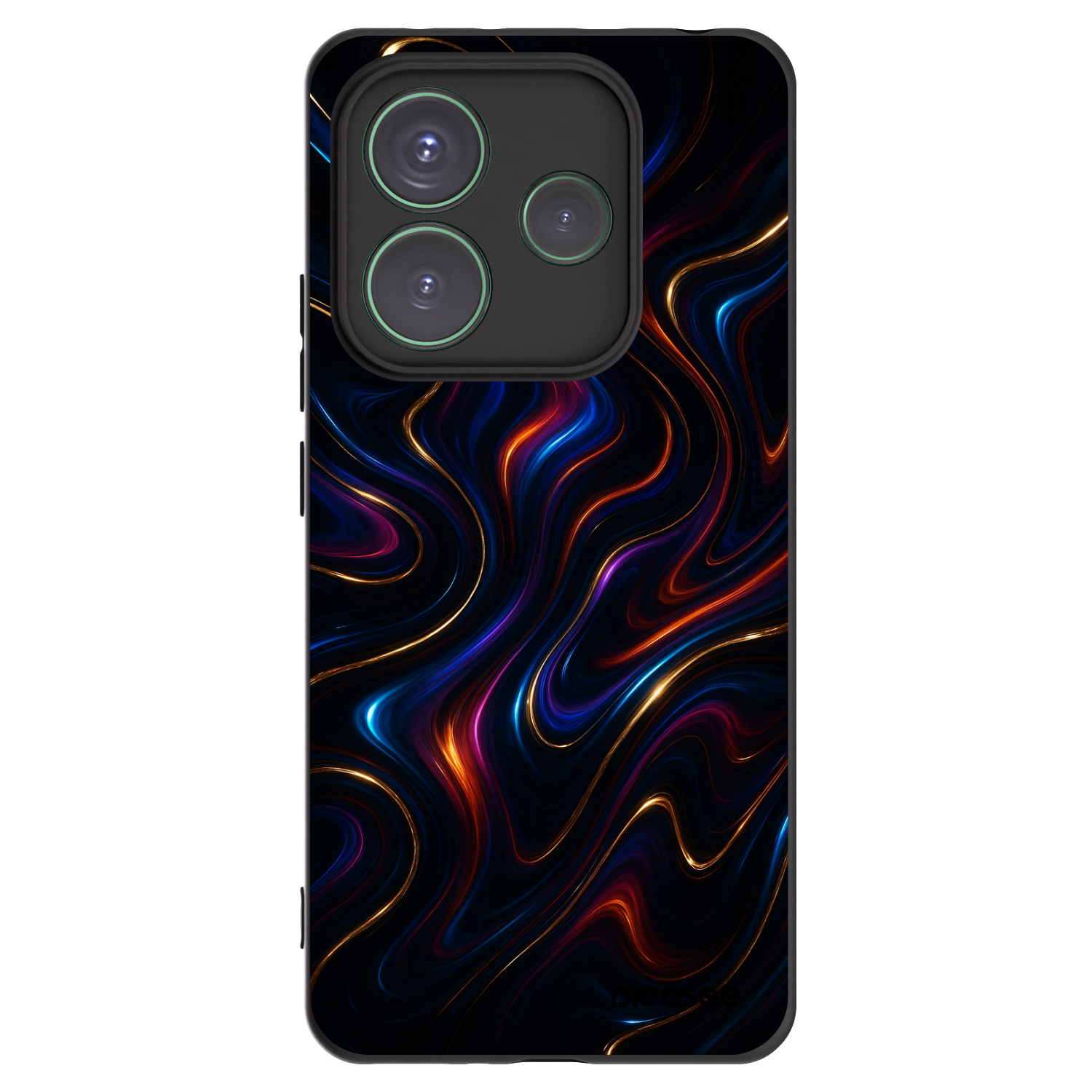 Picasee Xiaomi Redmi Note 14 5G Hülle - Schwarzes Silikon - Noir