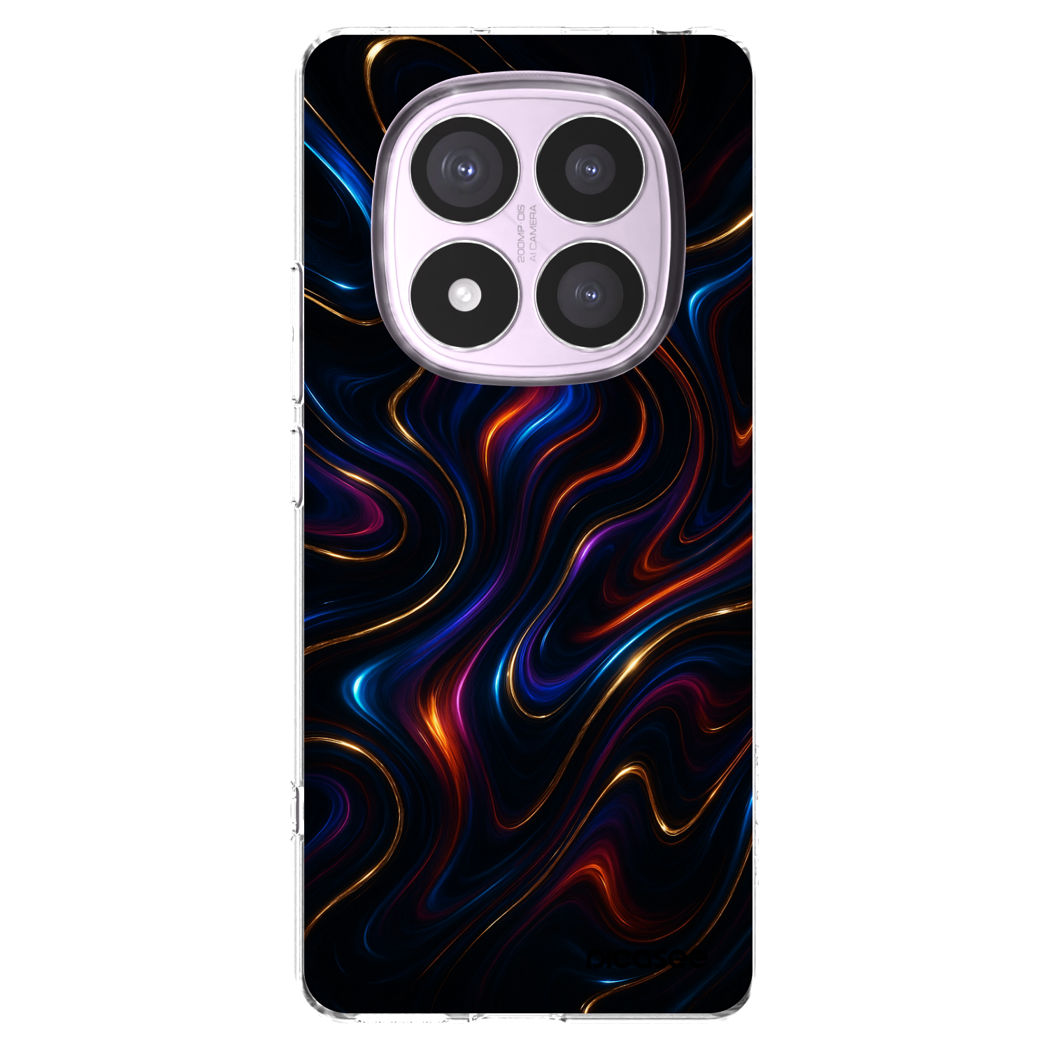 Picasee Xiaomi Redmi Note 14 Pro 4G Hülle - Transparentes Silikon - Noir