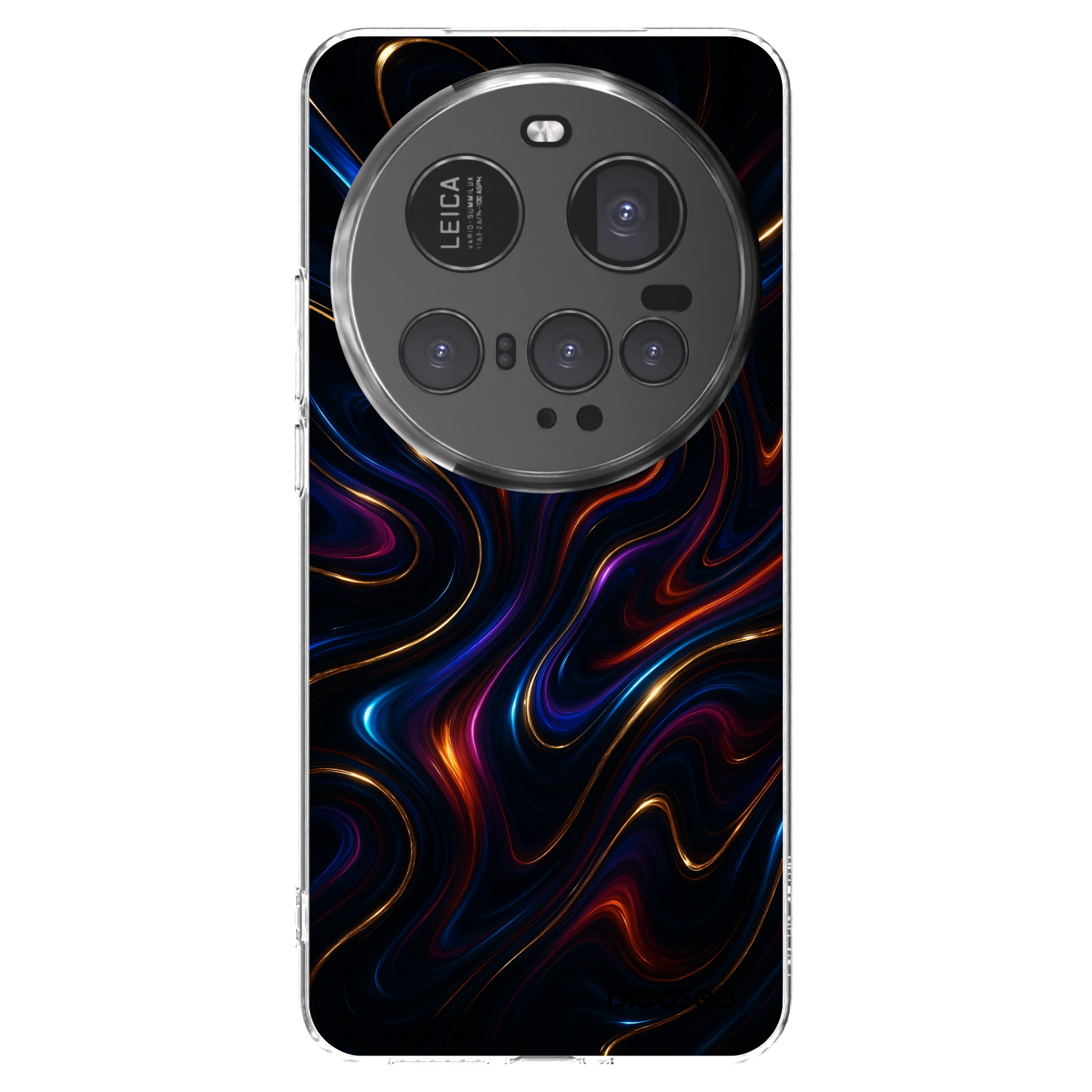 Picasee Xiaomi 15 Ultra Hülle - Transparentes Silikon - Noir