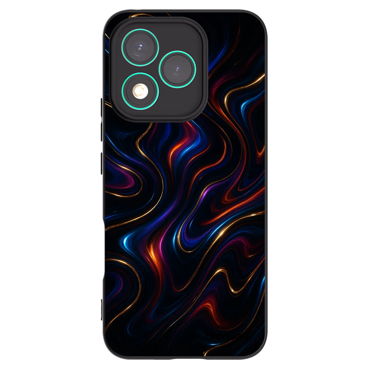 Picasee Honor 400 Lite 5G Hülle - Schwarzes Silikon - Noir