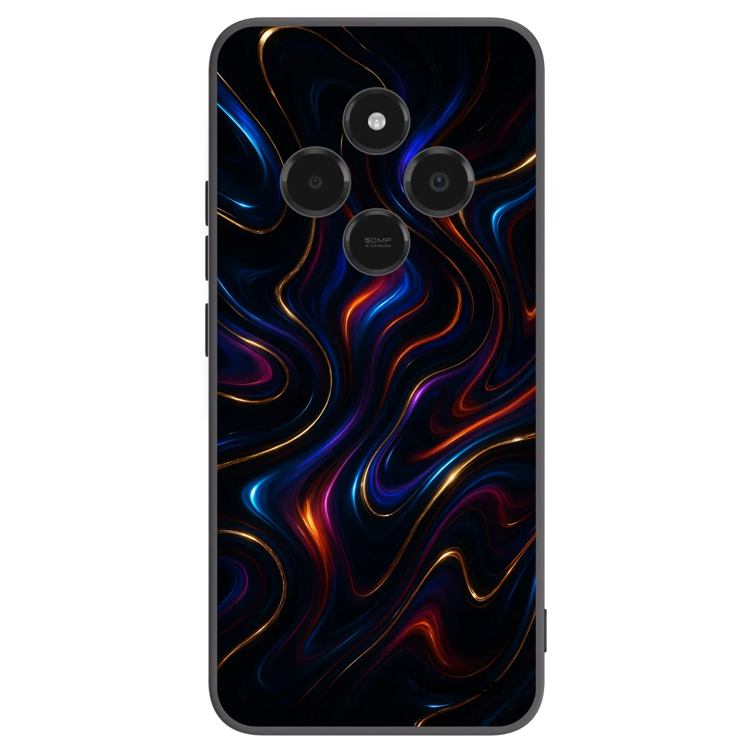 Picasee Xiaomi Poco C75 Hülle - Schwarzes Silikon - Noir