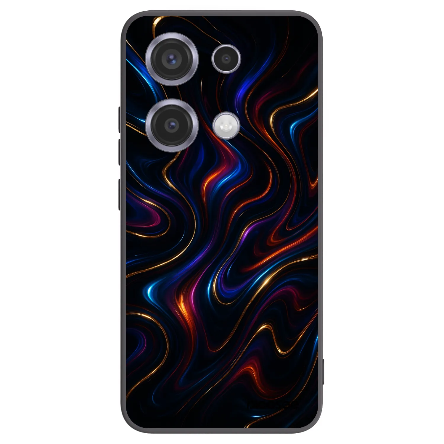 Picasee Xiaomi Redmi Note 14S Hülle - Schwarzes Silikon - Noir