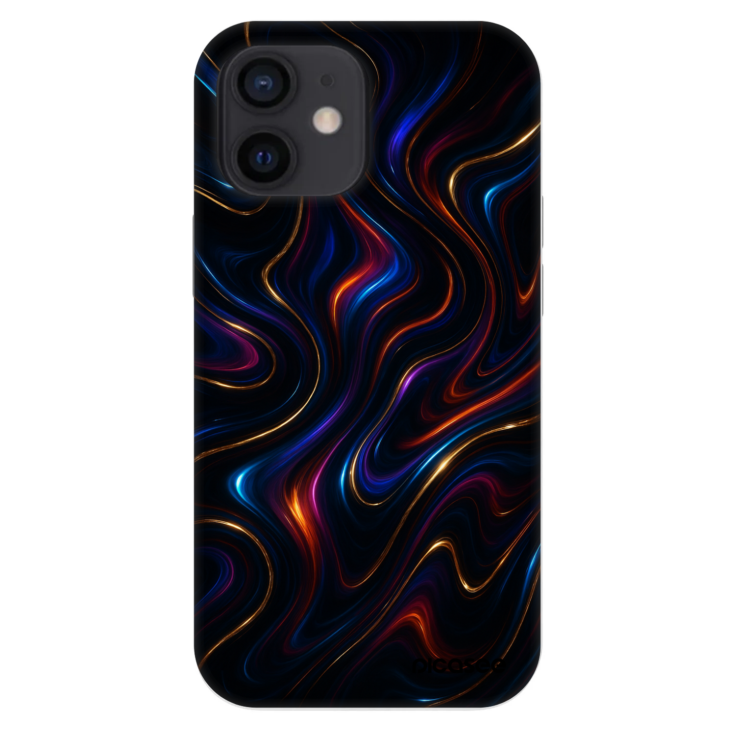 Picasee Fashion Case für Apple iPhone 12 mini - Noir