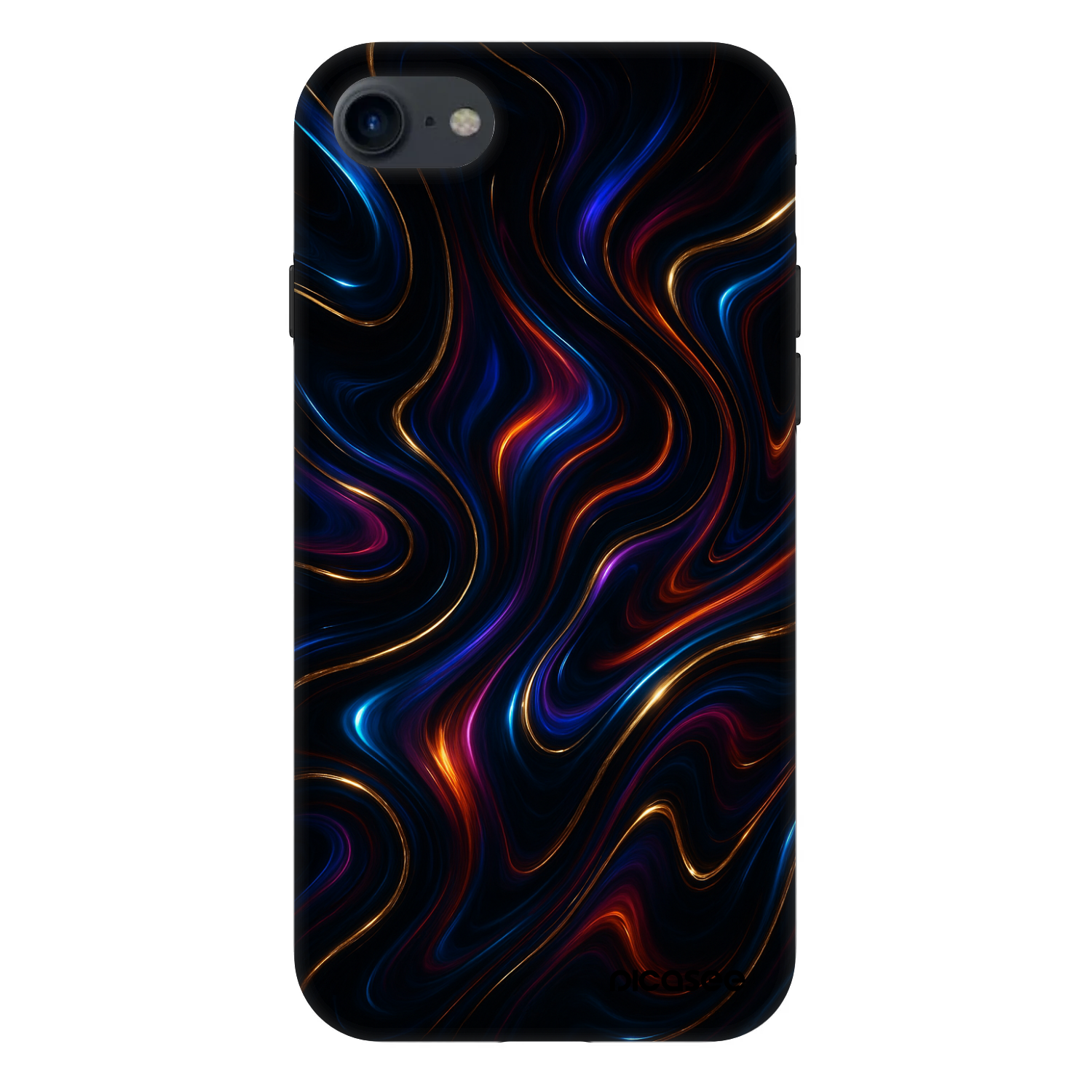 Picasee Fashion Case für Apple iPhone 8 - Noir