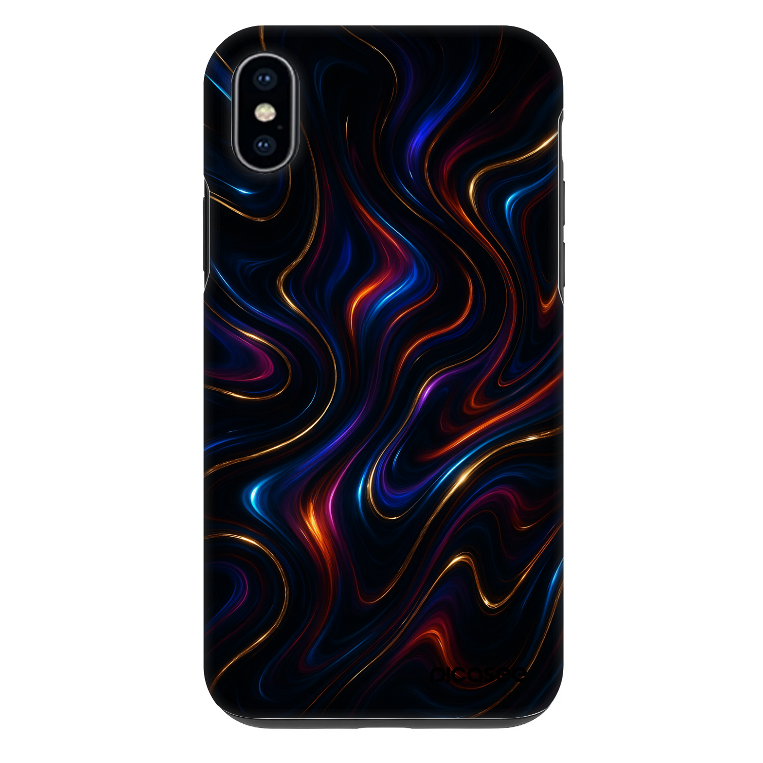 Picasee Fashion Case für Apple iPhone XS Max - Noir