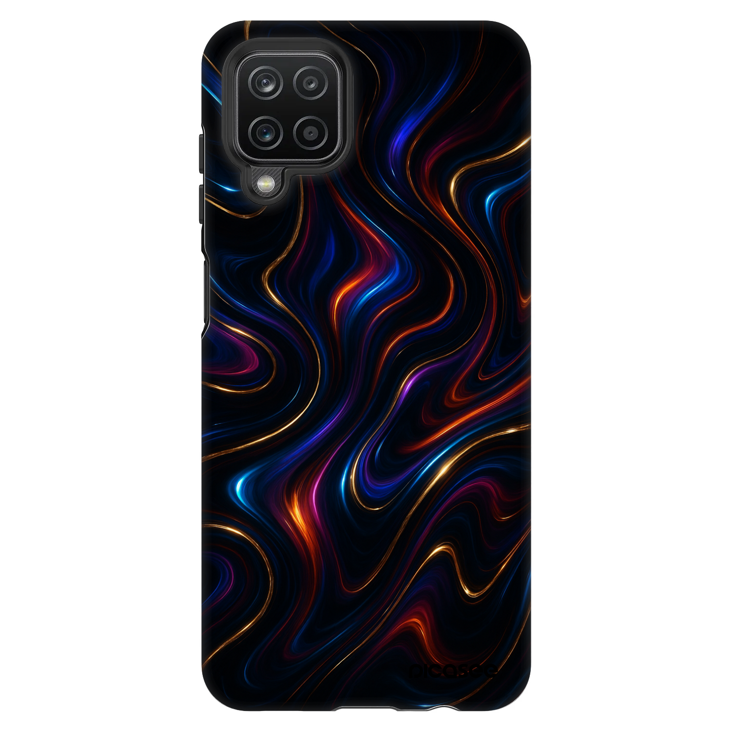 Picasee Fashion Case für Samsung Galaxy A12 A125F - Noir