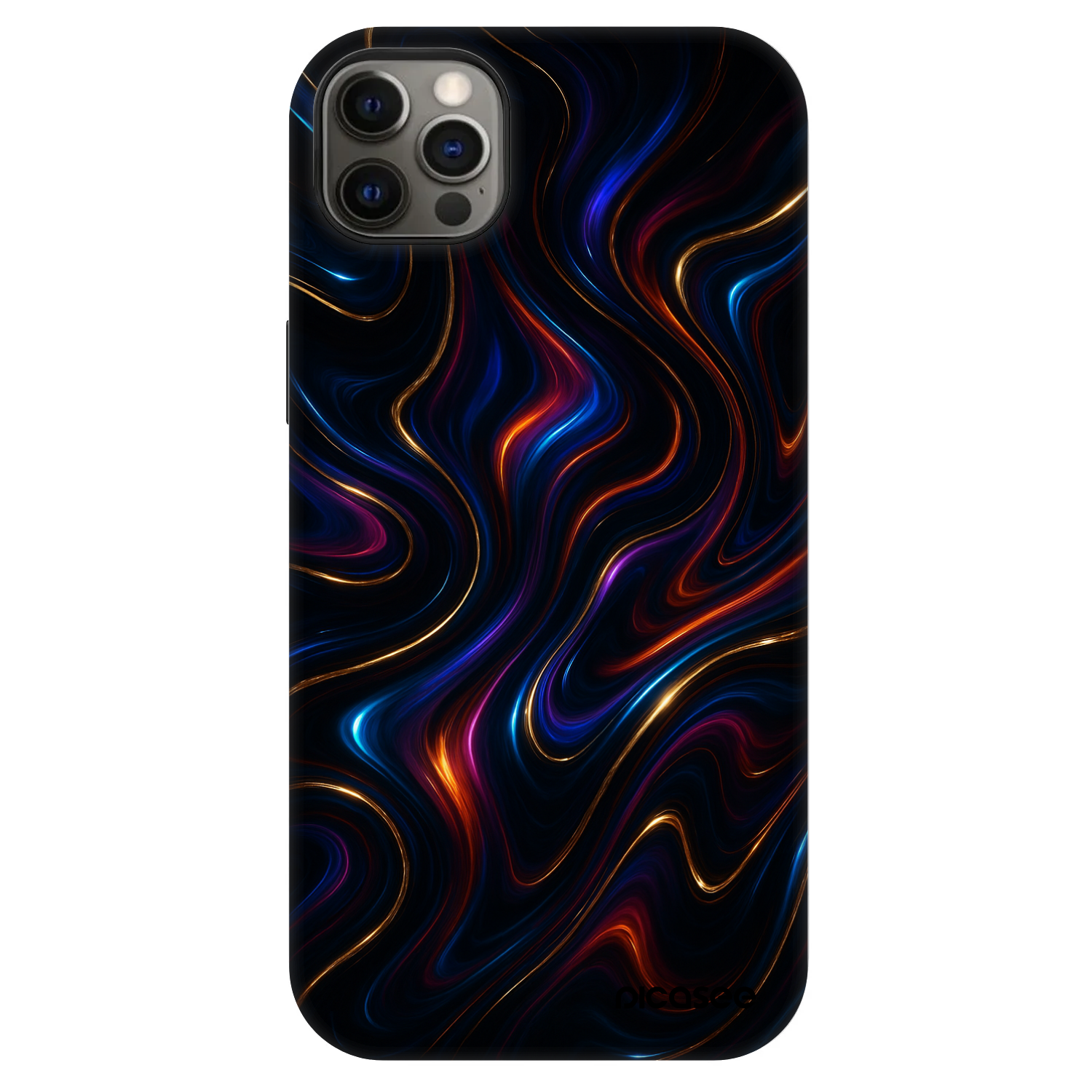 Picasee Fashion Case MagSafe für Apple iPhone 12 Pro Max - Noir