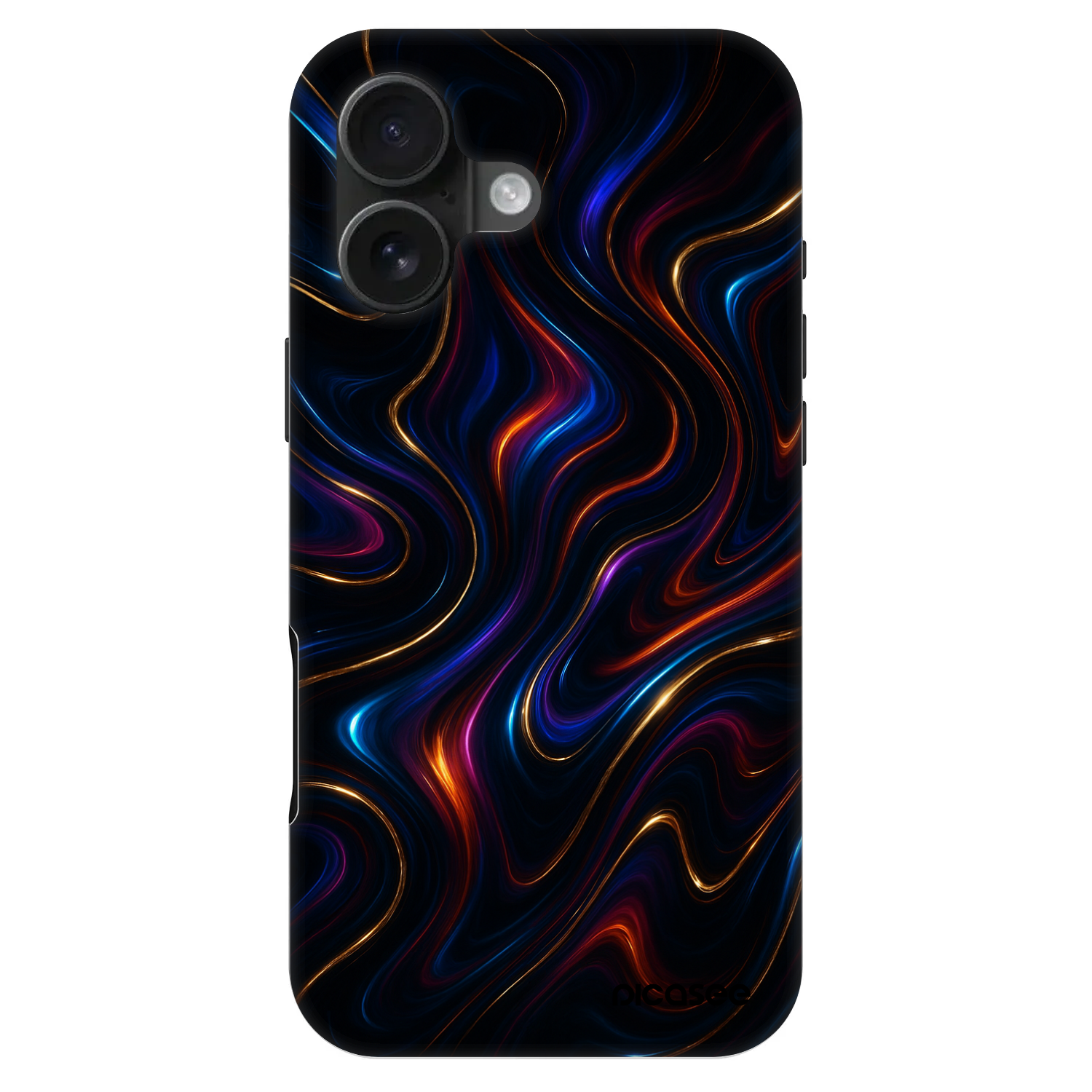 Picasee Fashion Case MagSafe für Apple iPhone 16 - Noir