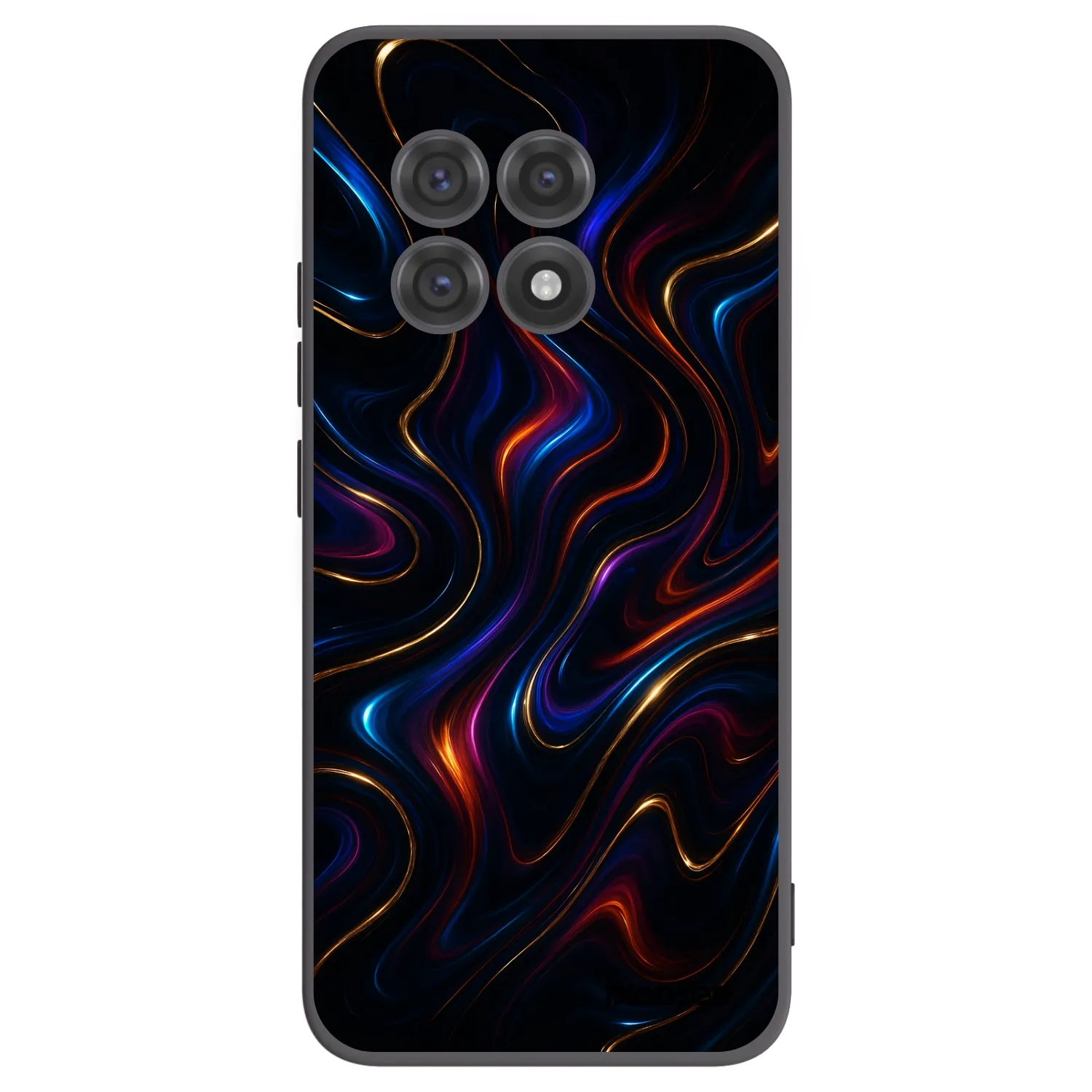 Picasee OnePlus 13R 5G Hülle - Schwarzes Silikon - Noir