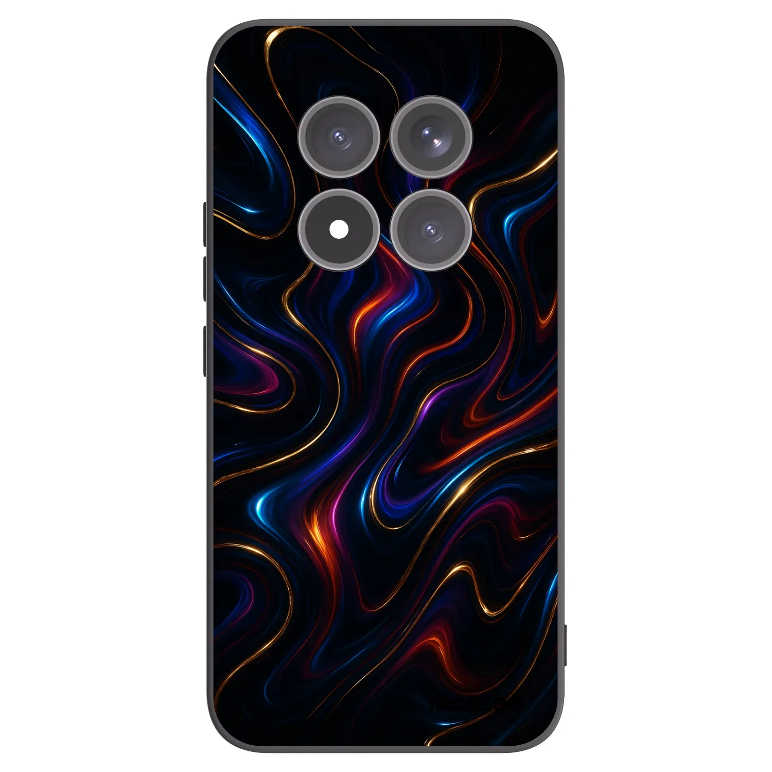Picasee Xiaomi Redmi Note 15 Pro+ Hülle - Schwarzes Silikon - Noir