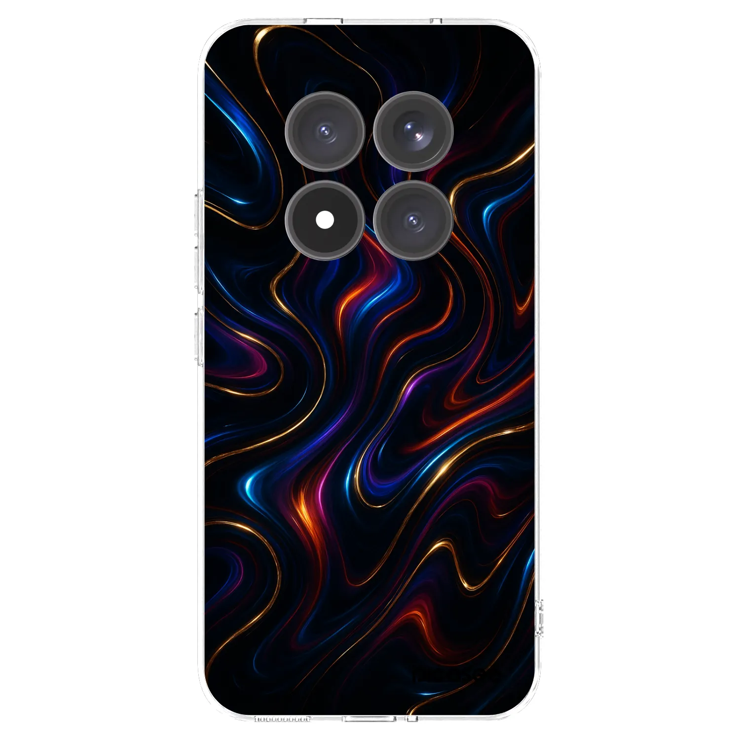 Picasee Xiaomi Redmi Note 15 Pro+ Hülle - Transparentes Silikon - Noir