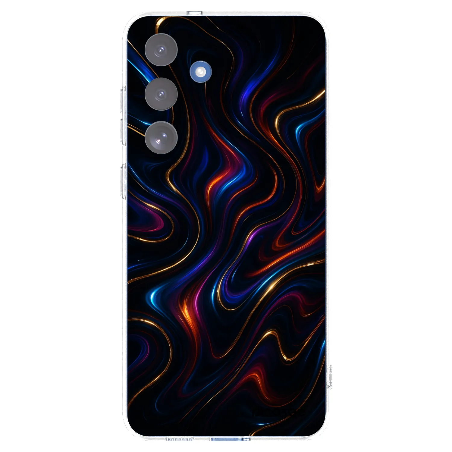Picasee Samsung Galaxy S25 FE 5G Hülle - Transparentes Silikon - Noir