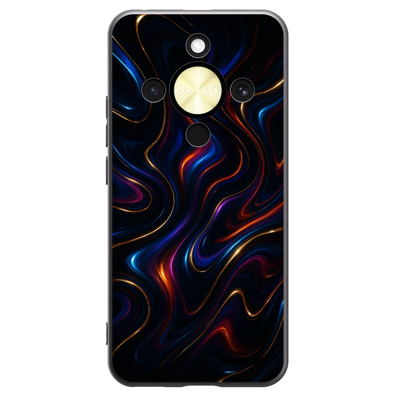 Picasee Honor Magic8 Lite 5G Hülle - Schwarzes Silikon - Noir