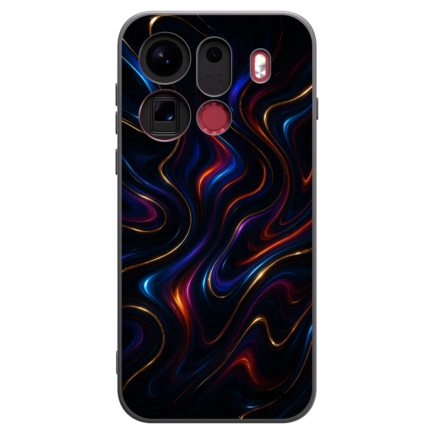 Picasee OPPO Find X9 Pro Hülle - Schwarzes Silikon - Noir