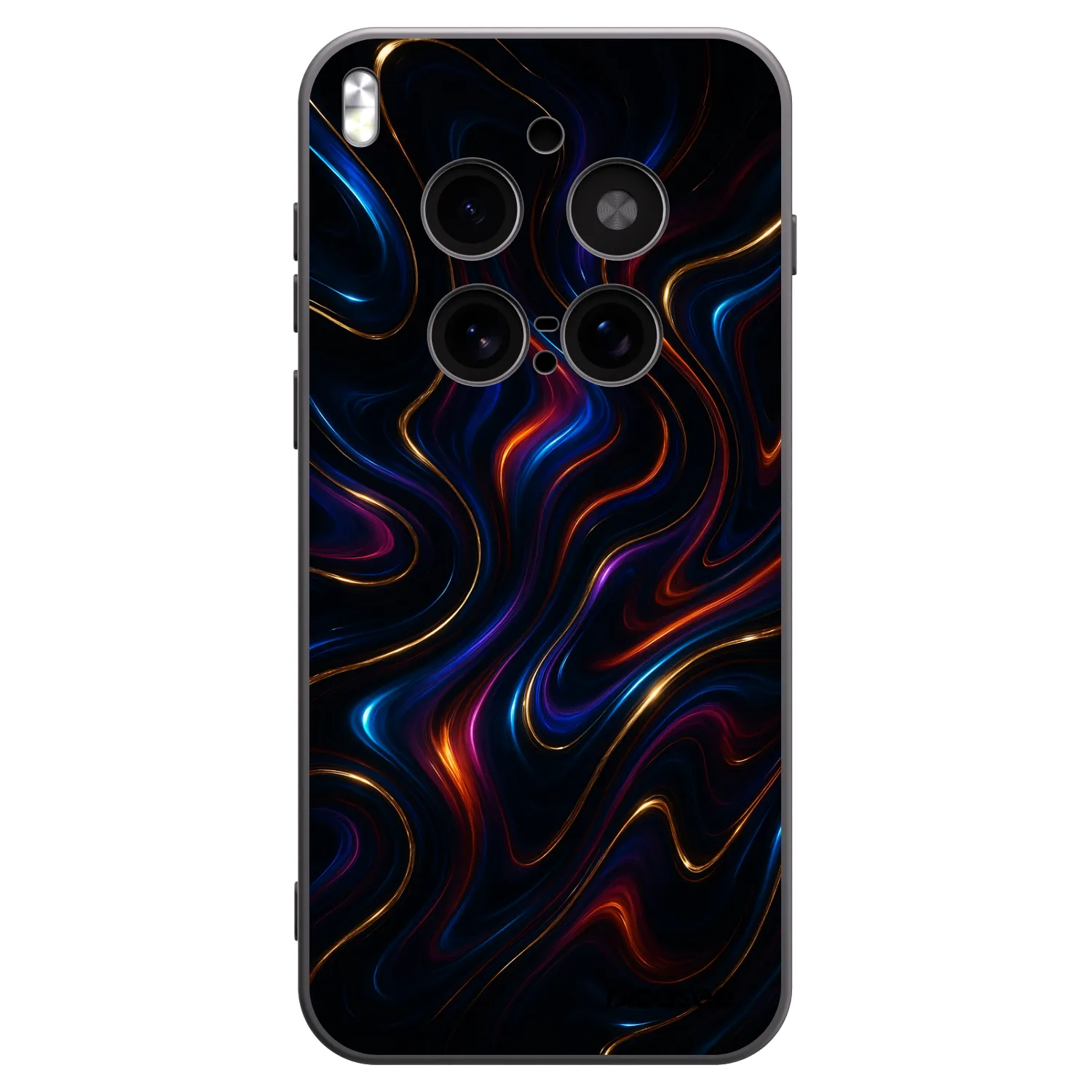 Picasee Vivo X300 Pro Hülle - Schwarzes Silikon - Noir