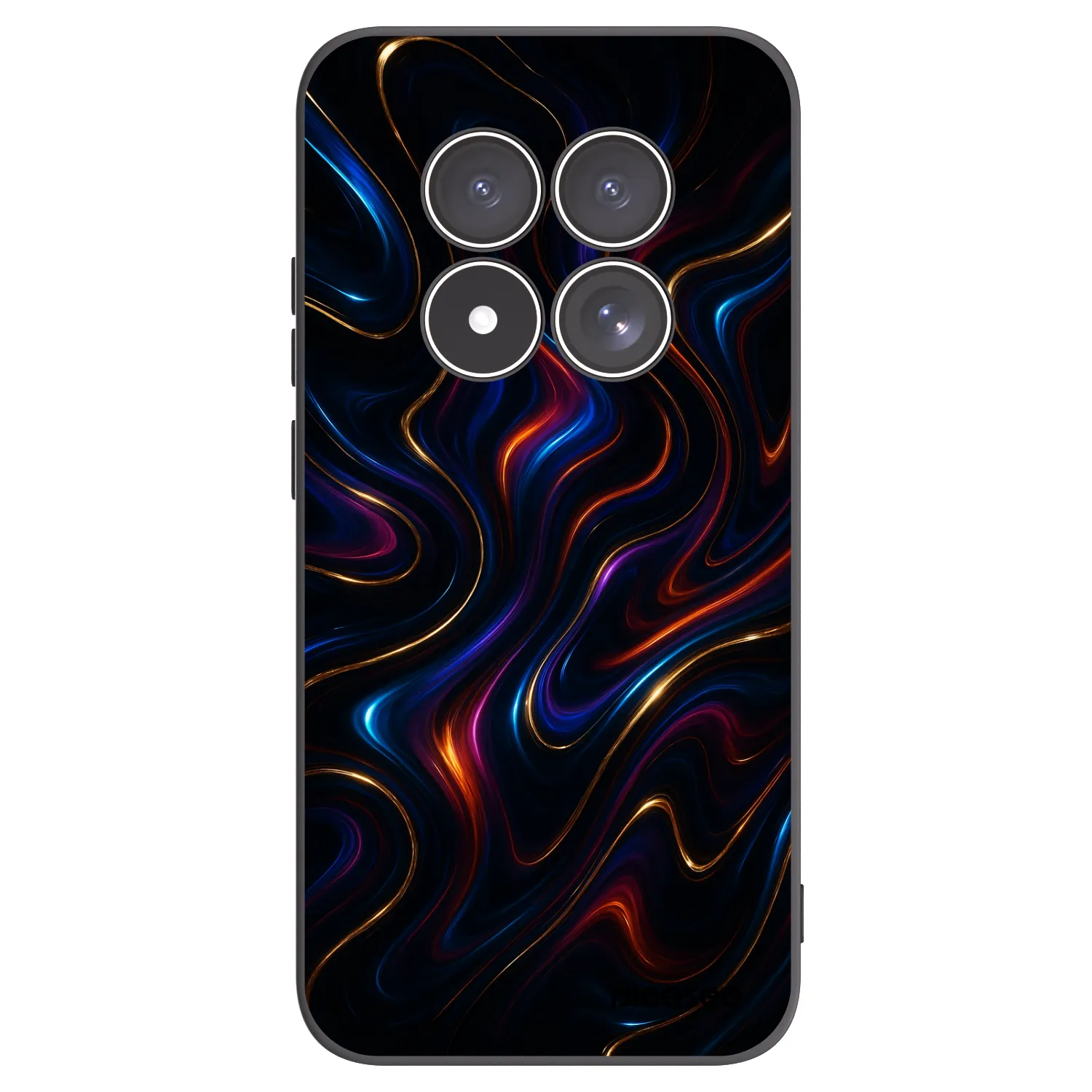 Picasee Xiaomi Redmi Note 15 Pro 5G Hülle - Schwarzes Silikon - Noir