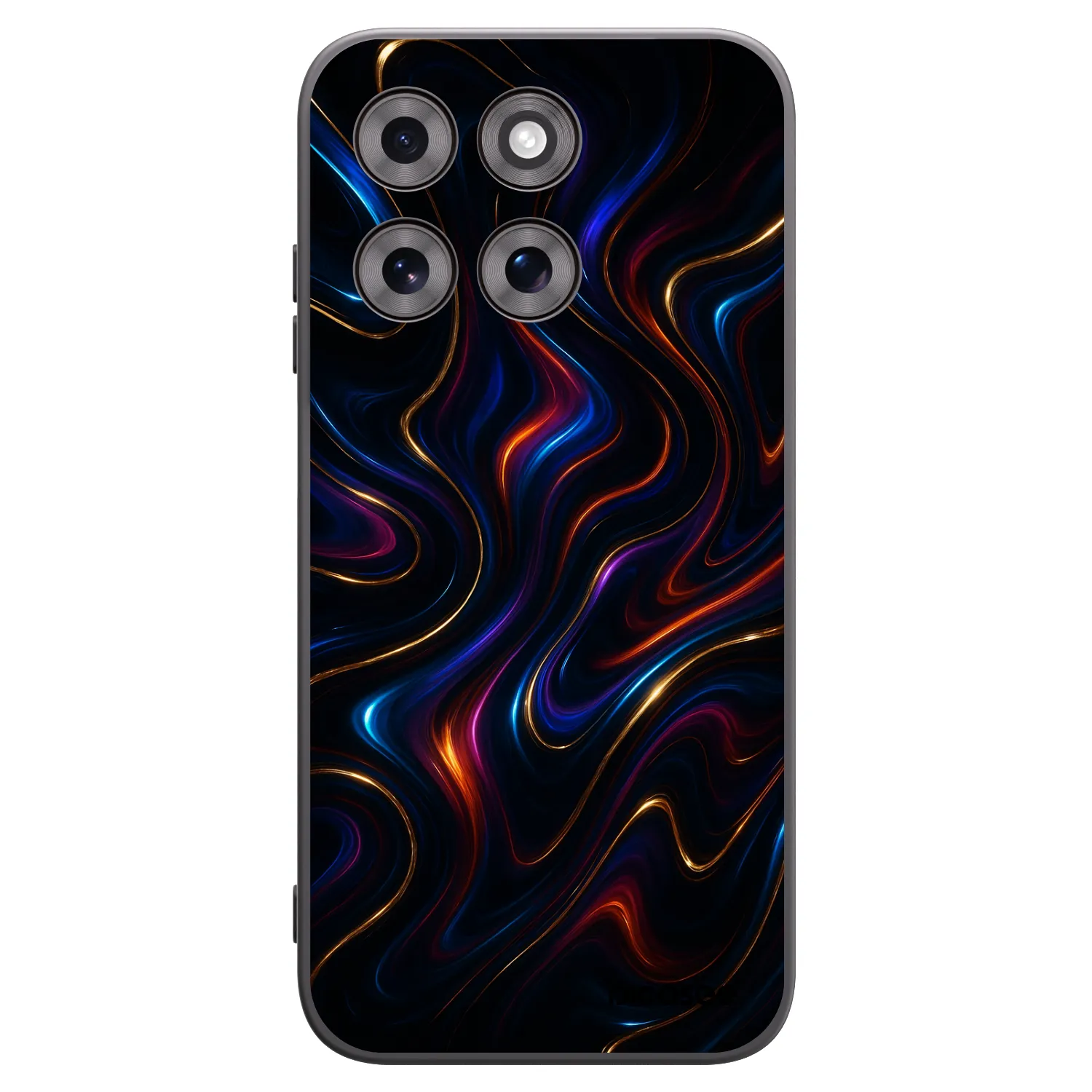 Picasee Motorola Moto G77 Hülle - Schwarzes Silikon - Noir