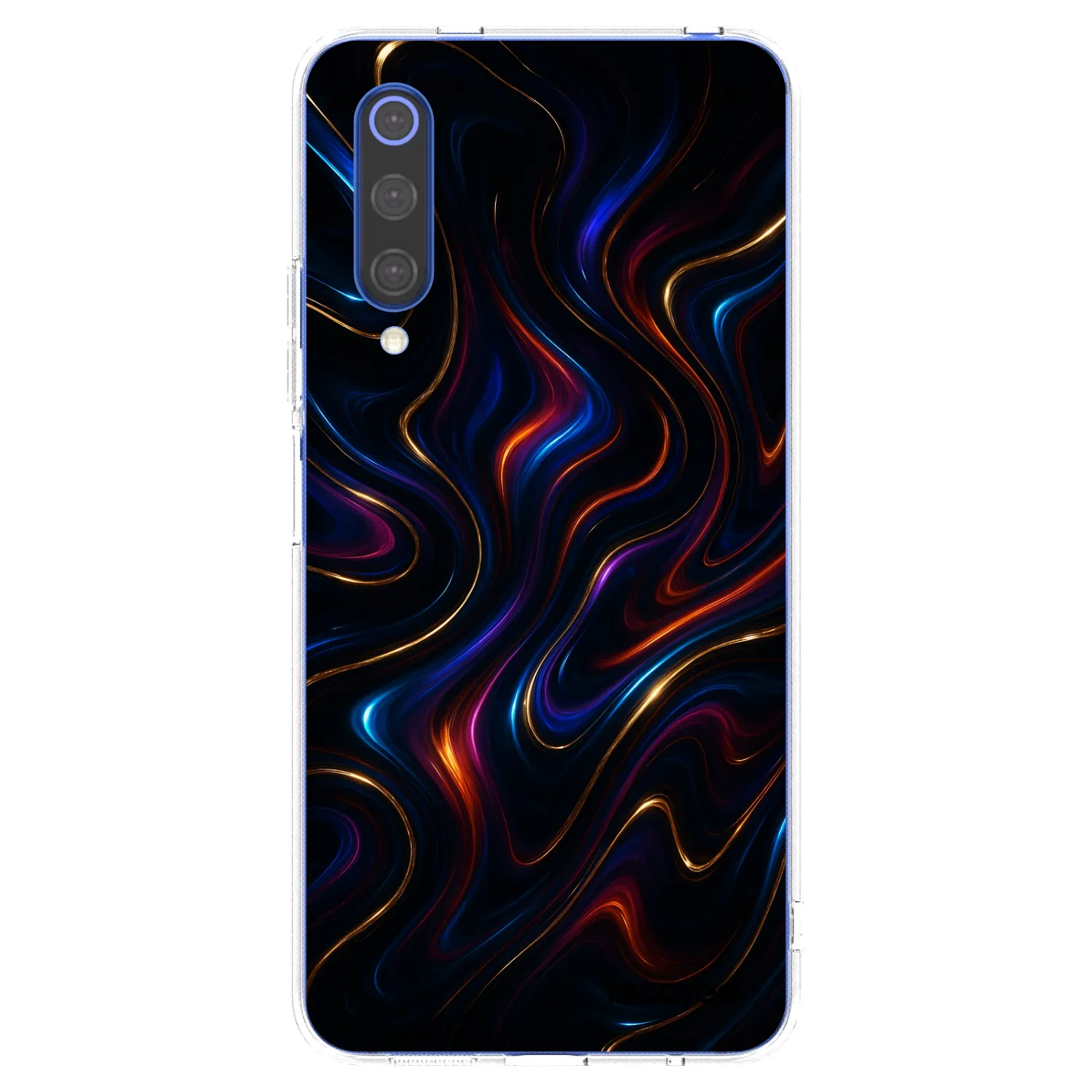Picasee Xiaomi Mi 9 SE Hülle - Transparentes Silikon - Noir