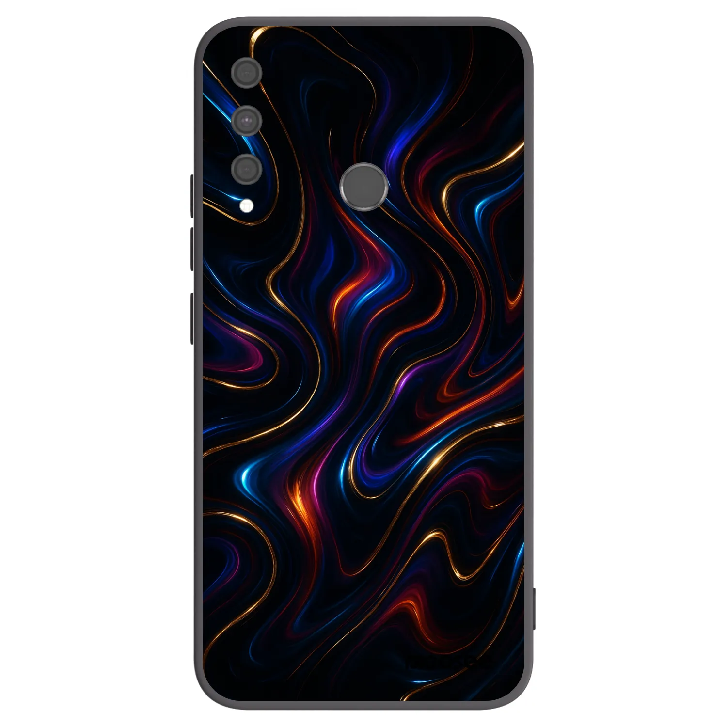 Picasee Huawei P40 Lite E Hülle - Schwarzes Silikon - Noir