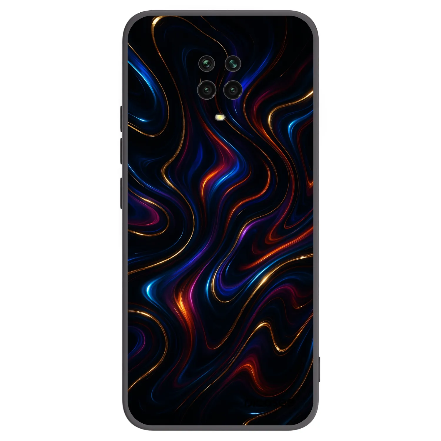Picasee Xiaomi Redmi Note 9 Pro Hülle - Schwarzes Silikon - Noir