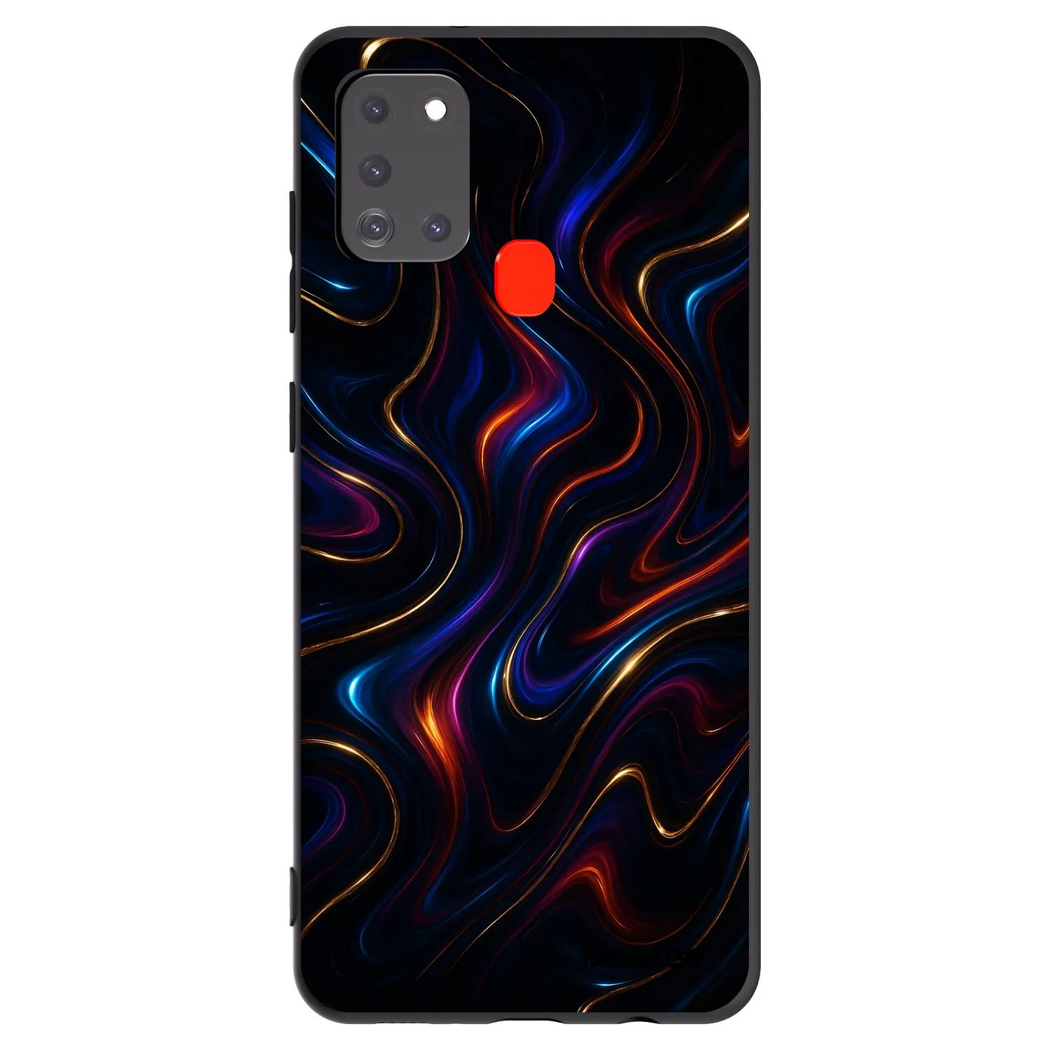 Picasee Samsung Galaxy A21s Hülle - Schwarzes Silikon - Noir