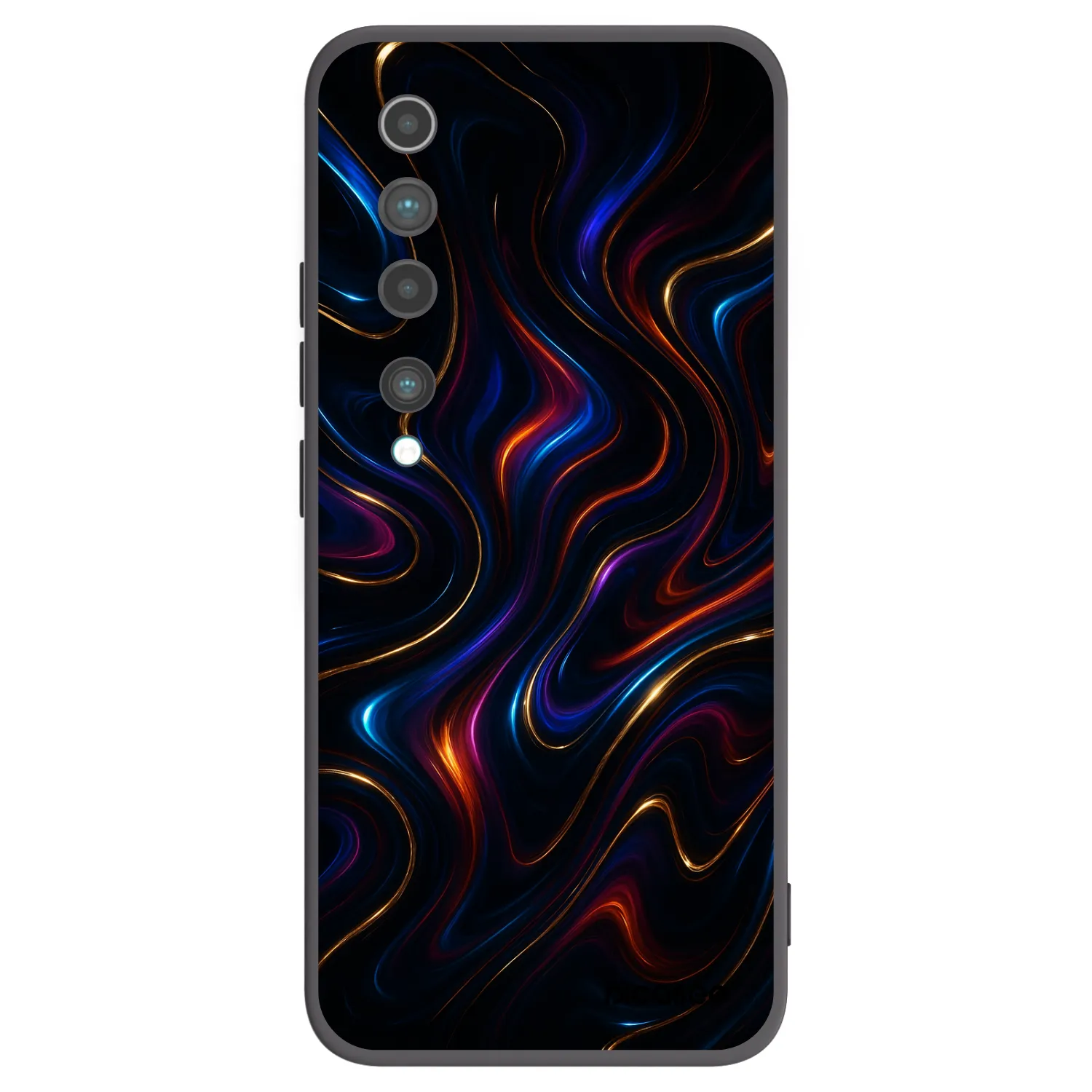 Picasee Xiaomi Mi 10 Hülle - Schwarzes Silikon - Noir