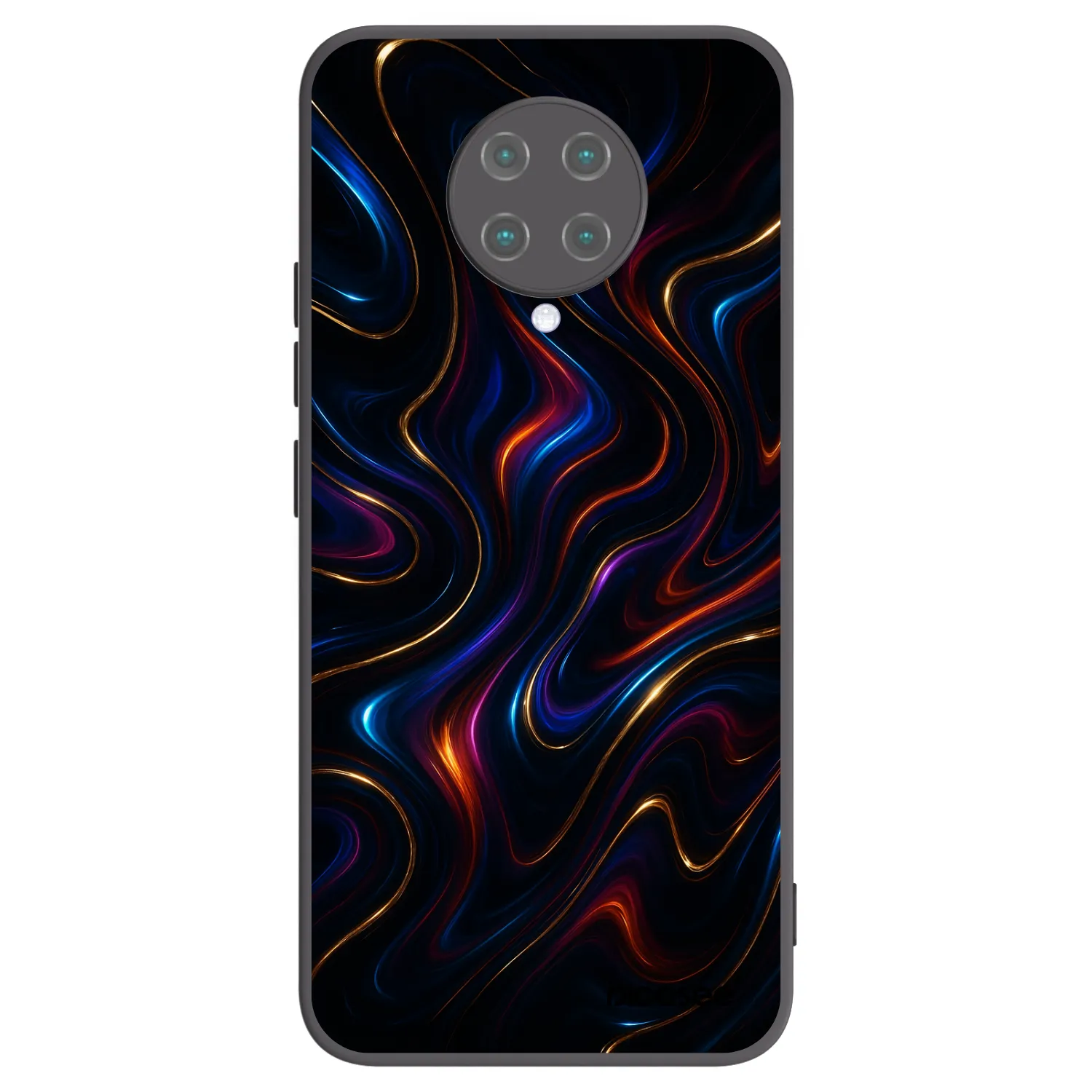 Picasee Xiaomi Poco F2 Pro Hülle - Schwarzes Silikon - Noir