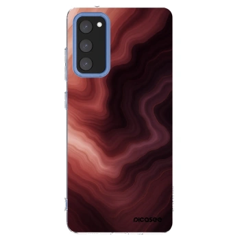 Picasee Samsung Galaxy S20 FE Hülle - Transparentes Silikon - Rouge