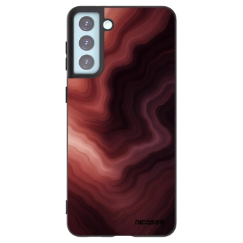 Picasee Samsung Galaxy S21+ 5G G996F Hülle - Schwarzes Silikon - Rouge