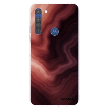 Hülle für Motorola Moto G8 - Rouge