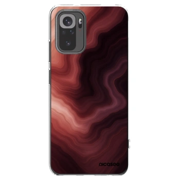Picasee Xiaomi Redmi Note 10 Hülle - Transparentes Silikon - Rouge
