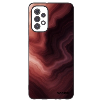 Picasee Samsung Galaxy A32 5G A326B Hülle - Schwarzes Silikon - Rouge